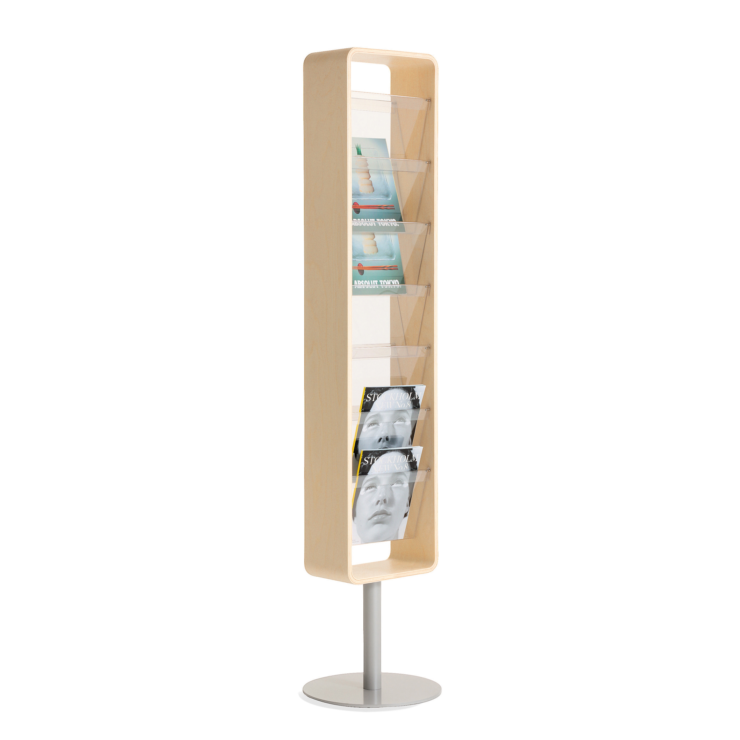 Display product Kvadrat magazine holder from manufacturer Materia