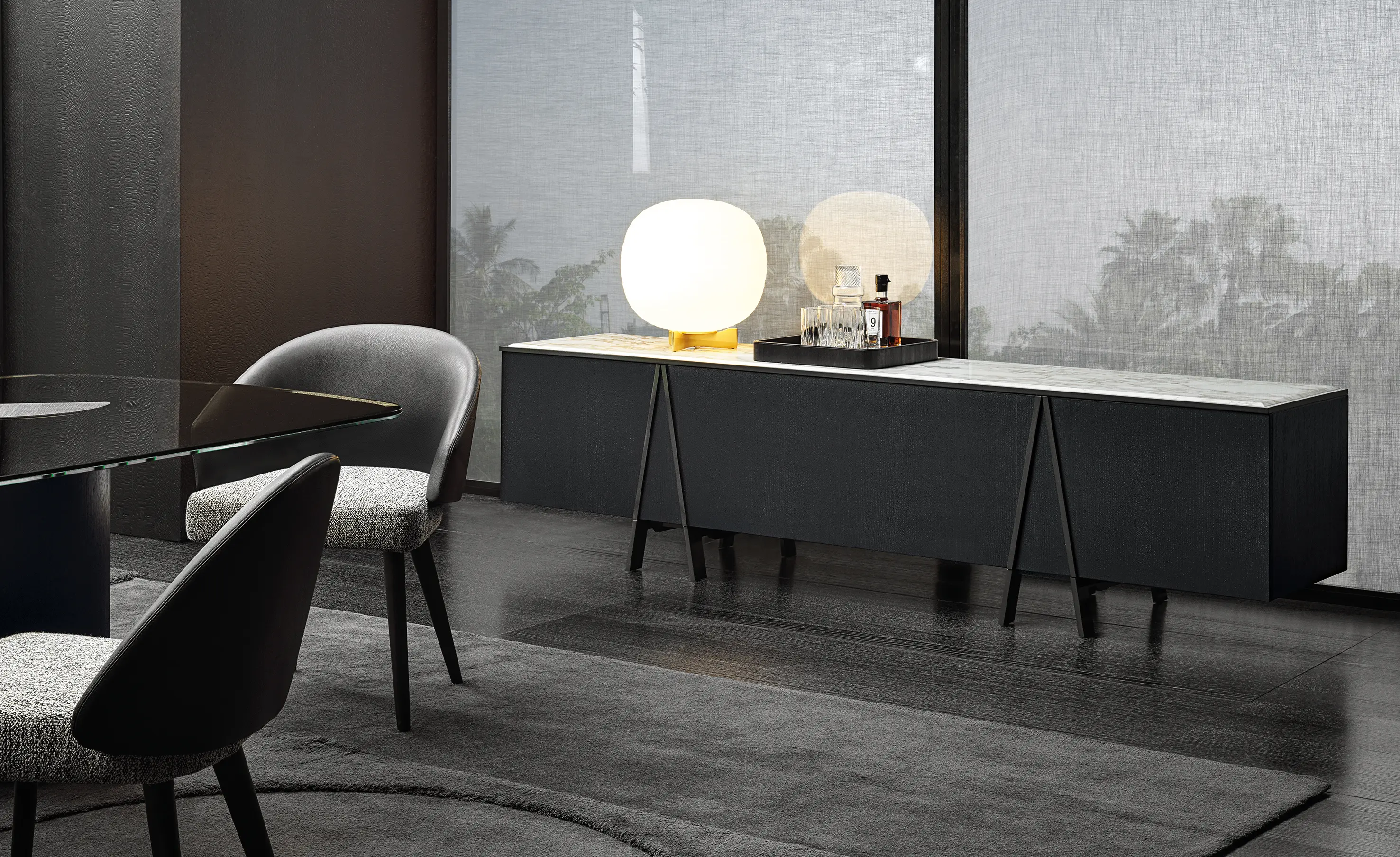 Minotti - Easel "Dining"