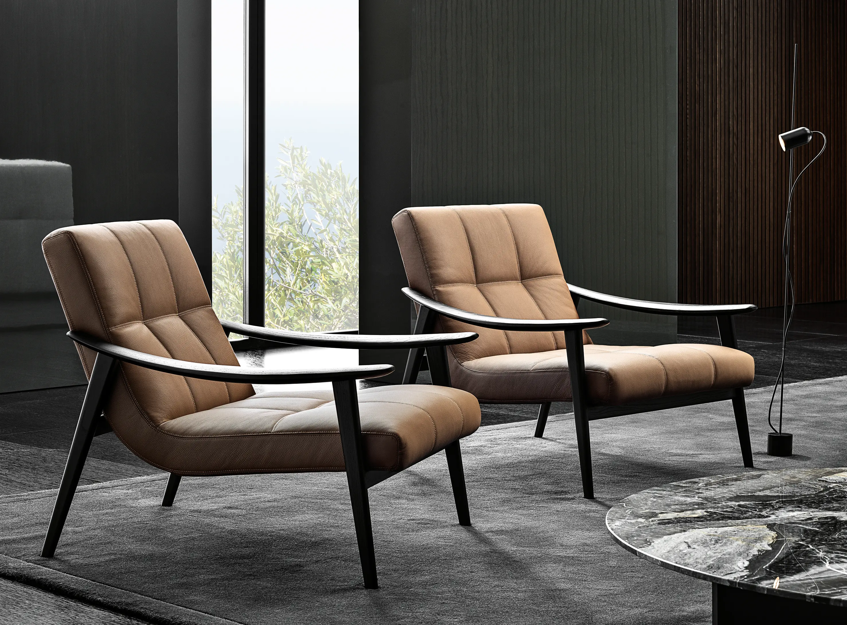 Minotti - Fynn Saddle-Hide