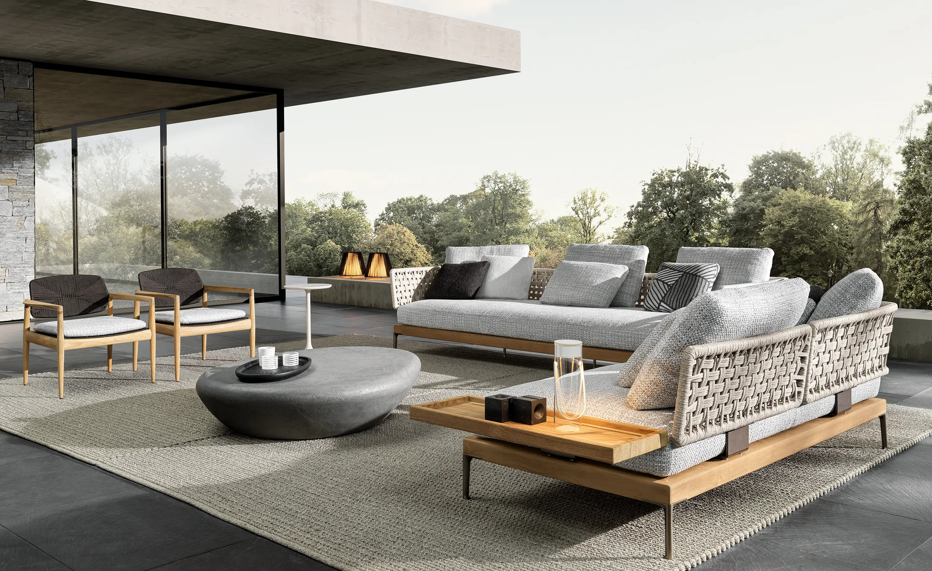 Minotti - Patio Teak