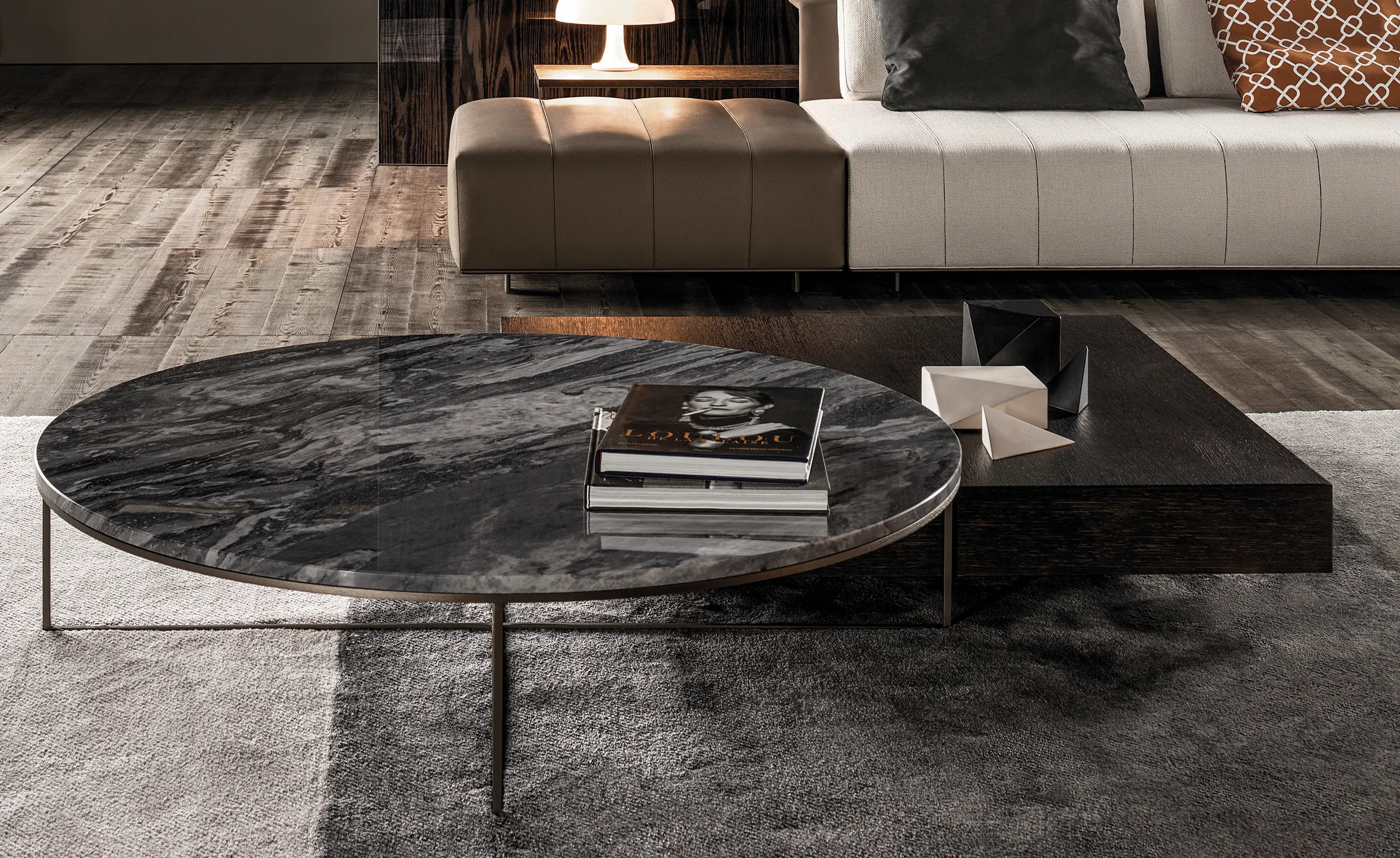 Minotti - Calder "Bronze" Console Table