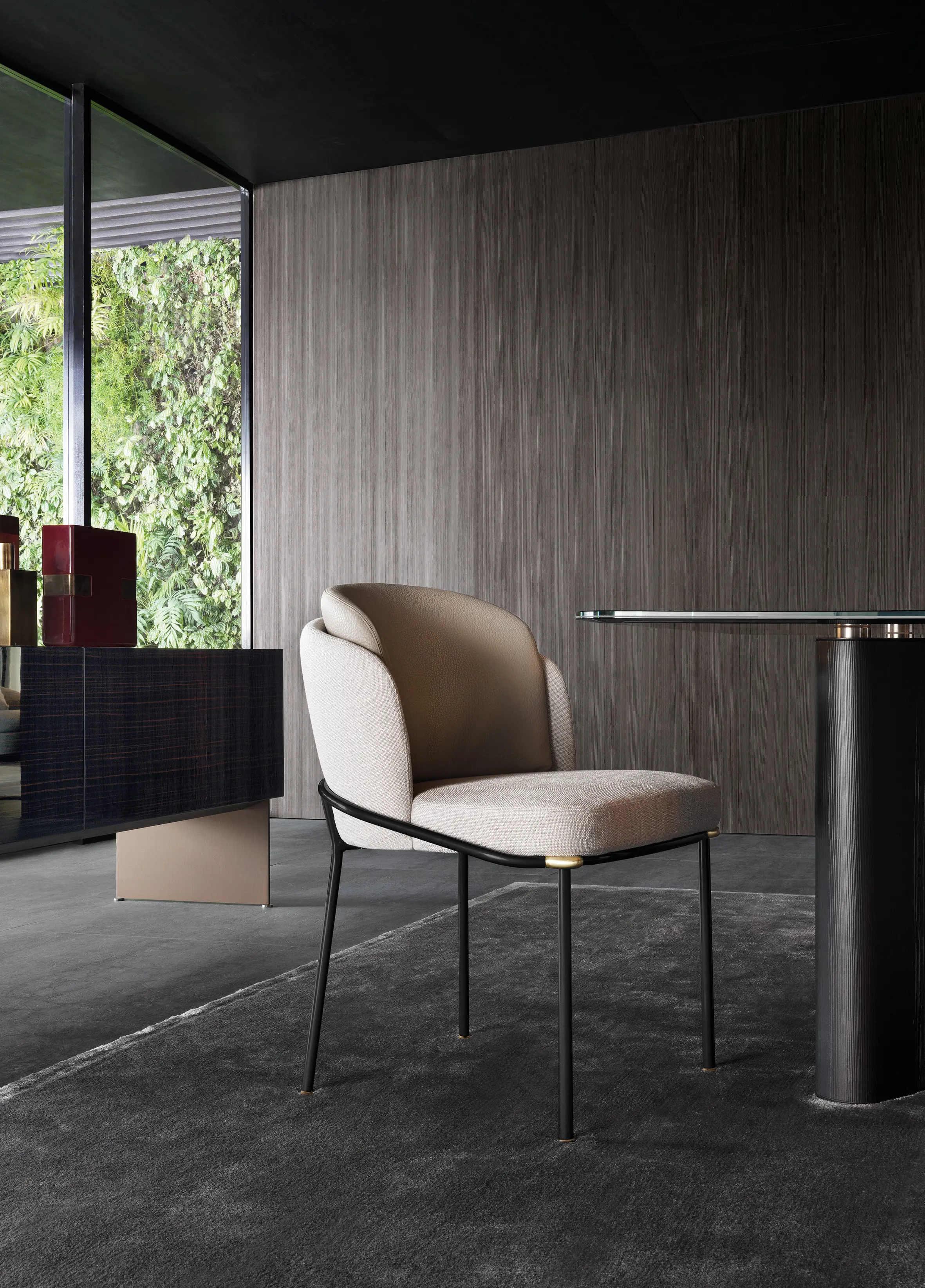 Minotti - Fil Noir Chair