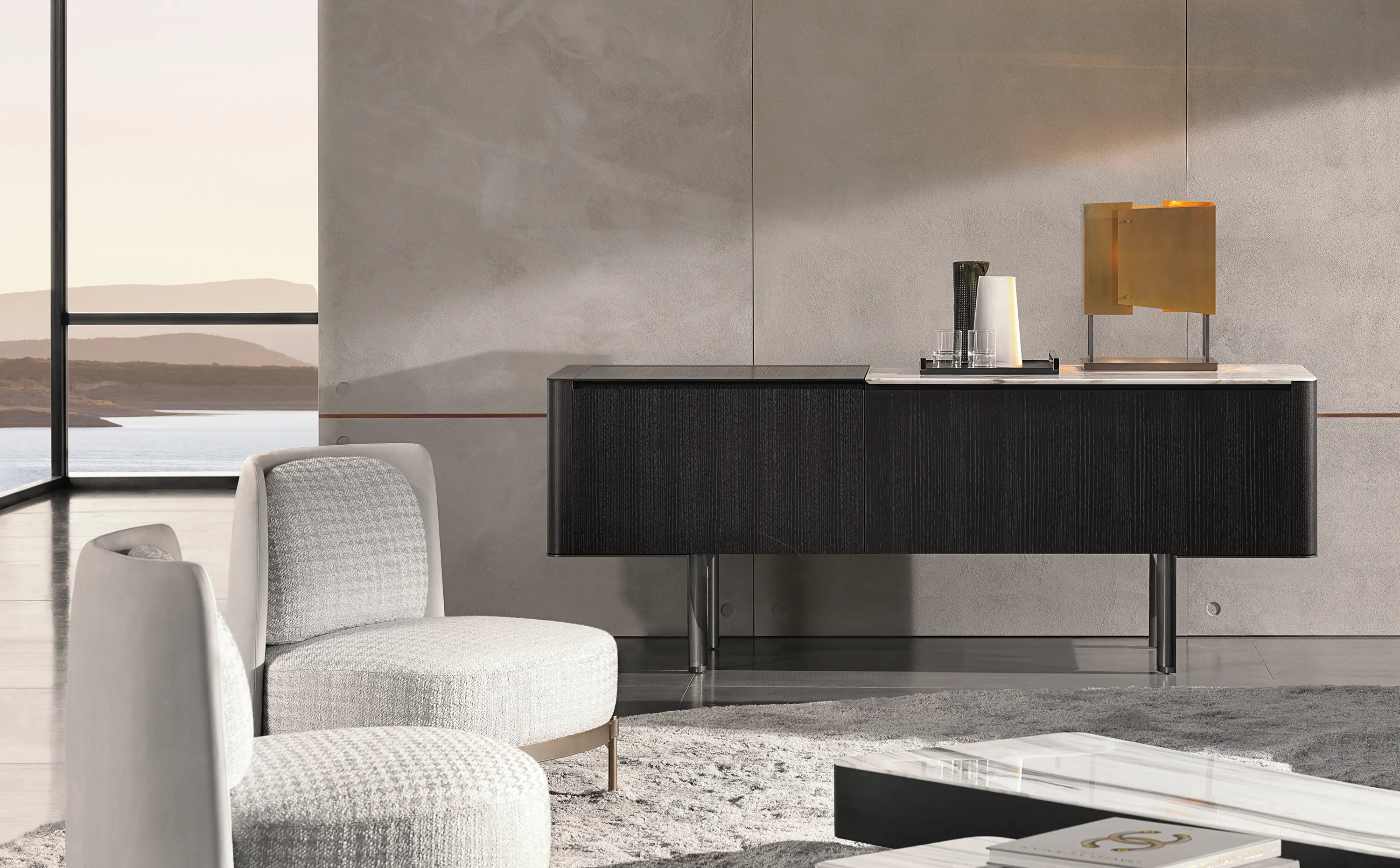 Minotti - Lou Console Table