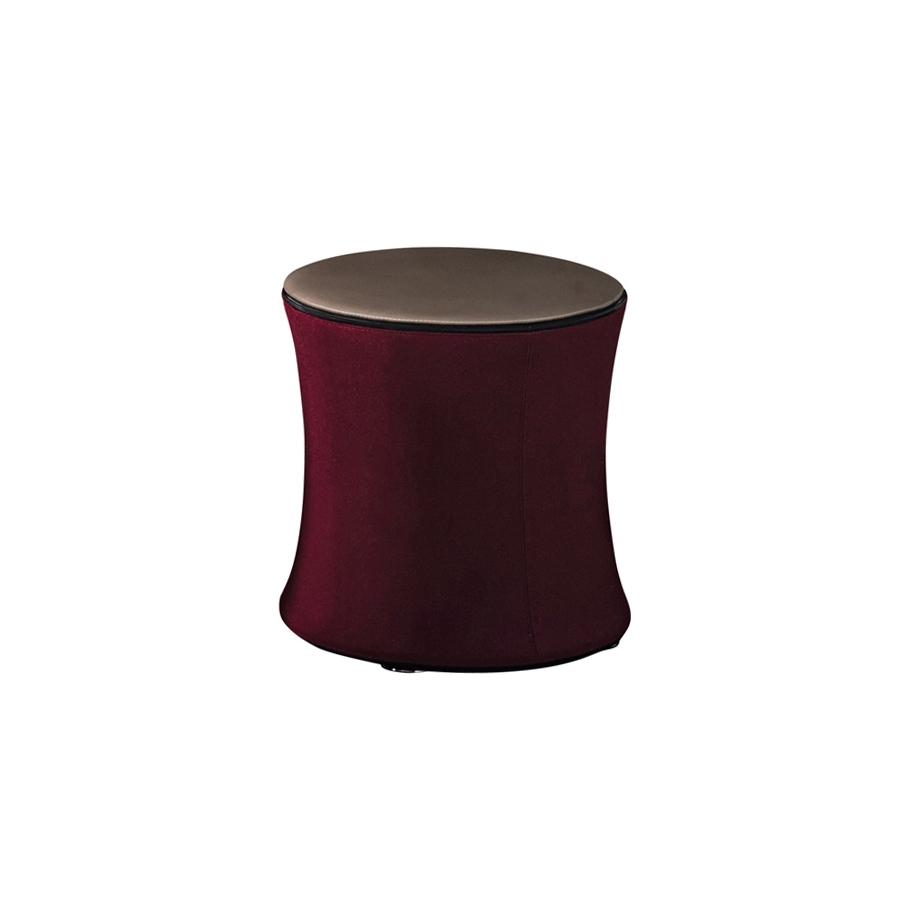 Vertoon produk Davis "Drum" Pouf van vervaardiger Minotti