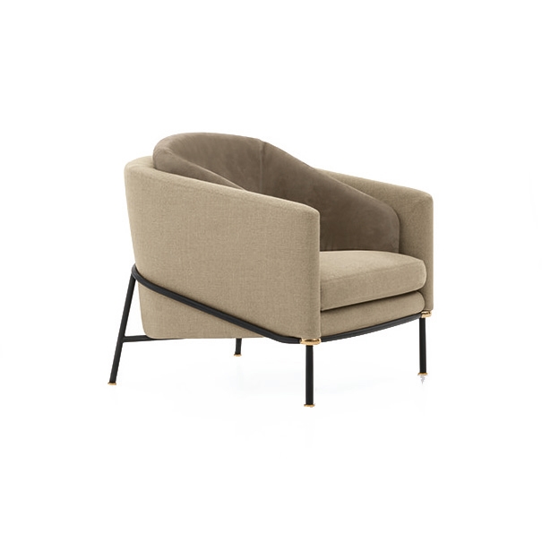 Produkt Fil Noir Armchair des Herstellers Minotti anzeigen