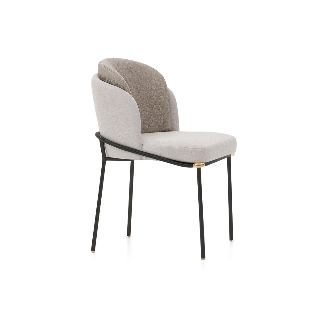 Display product Fil Noir Chair from manufacturer Minotti