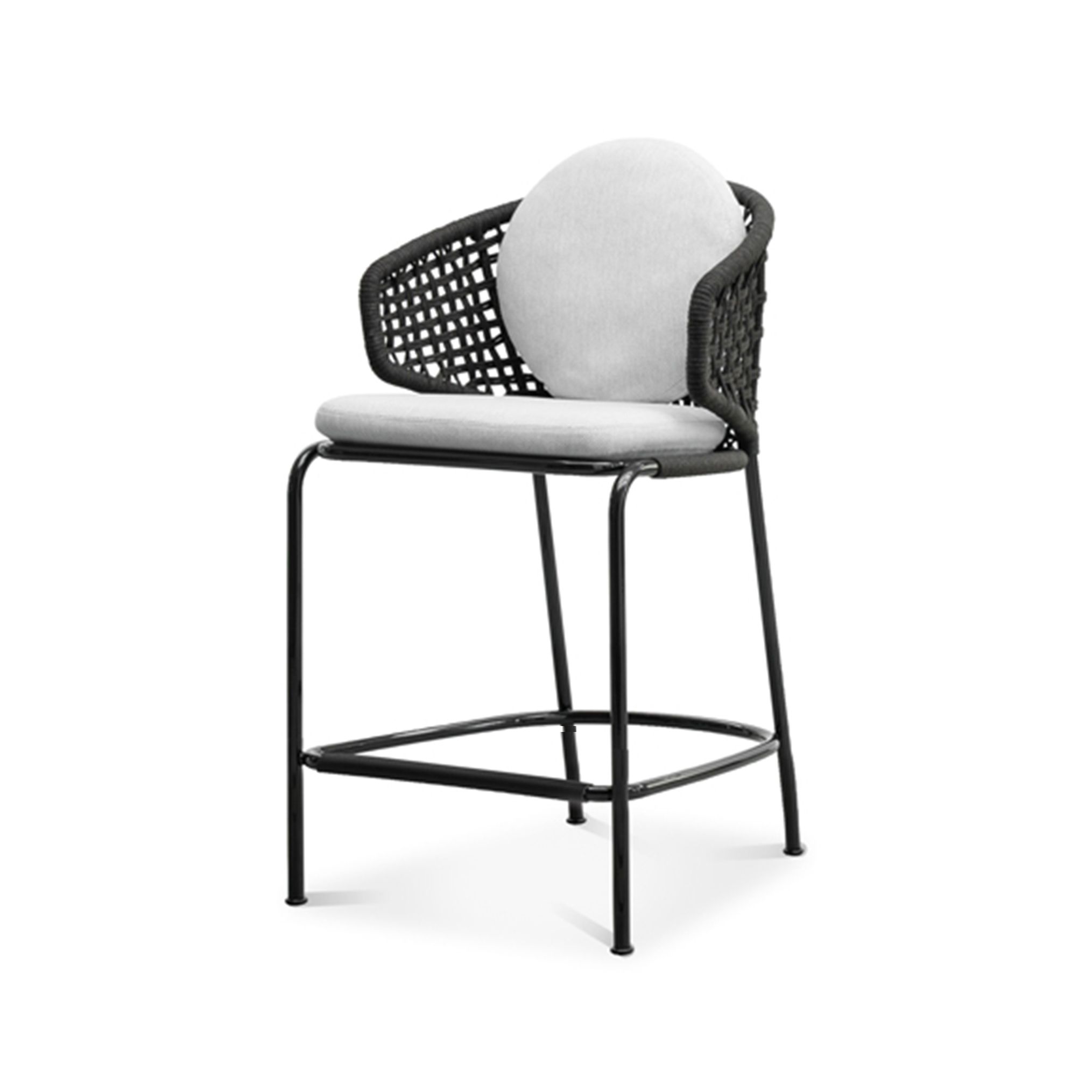 Display product Aston Cord Outdoor Stool from manufacturer Minotti