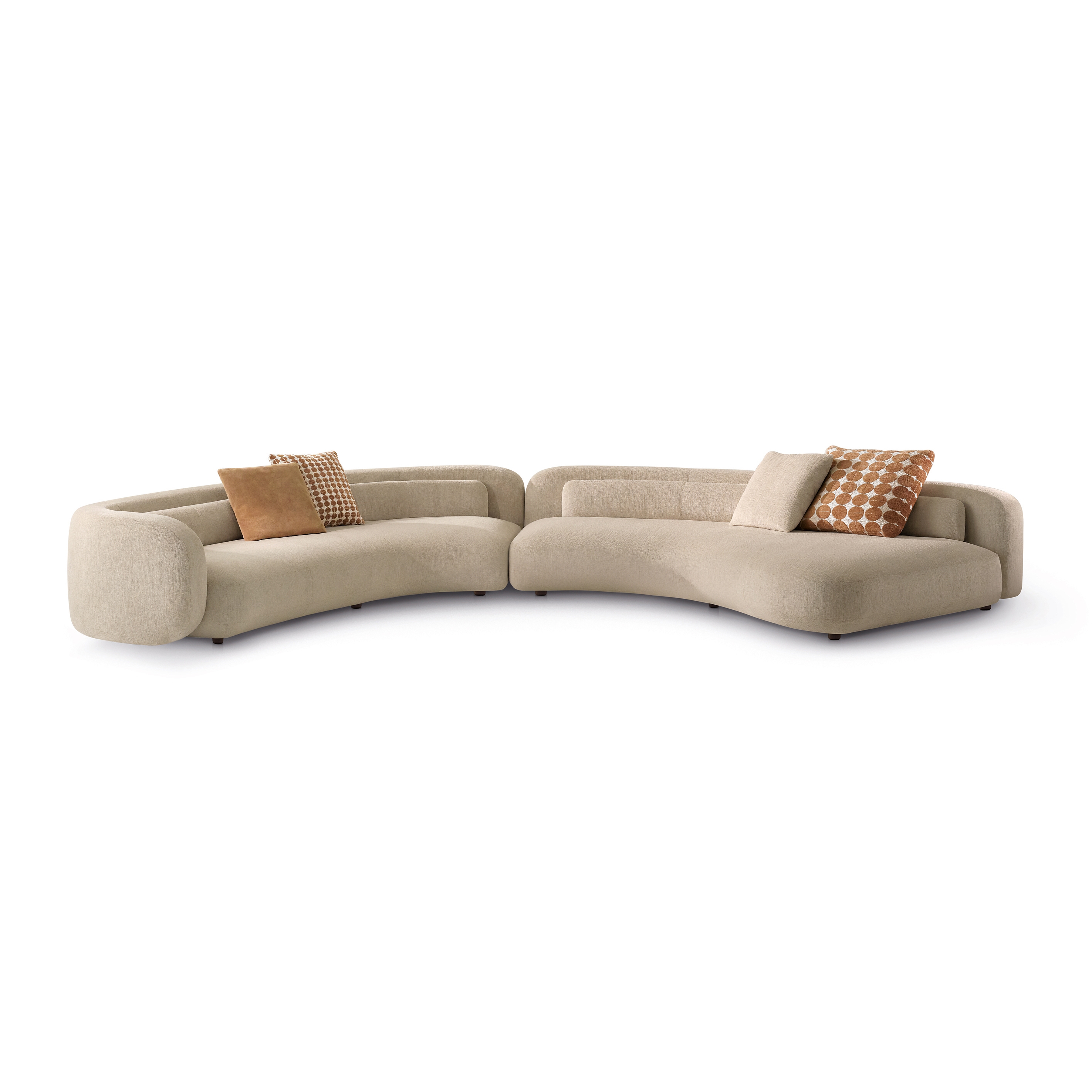 Vertoon produk Bézier van vervaardiger Minotti