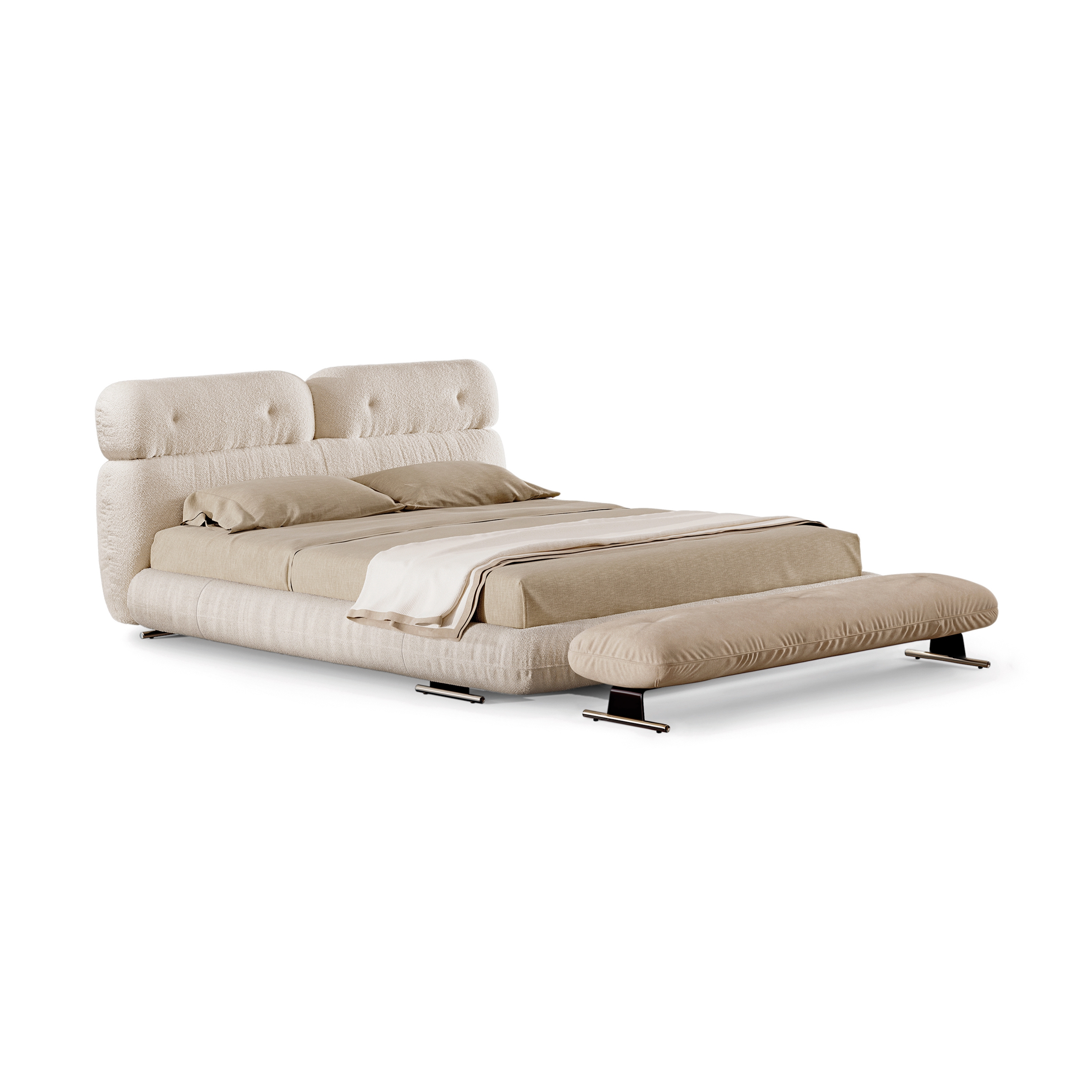 Display product Libra Bed from manufacturer Minotti