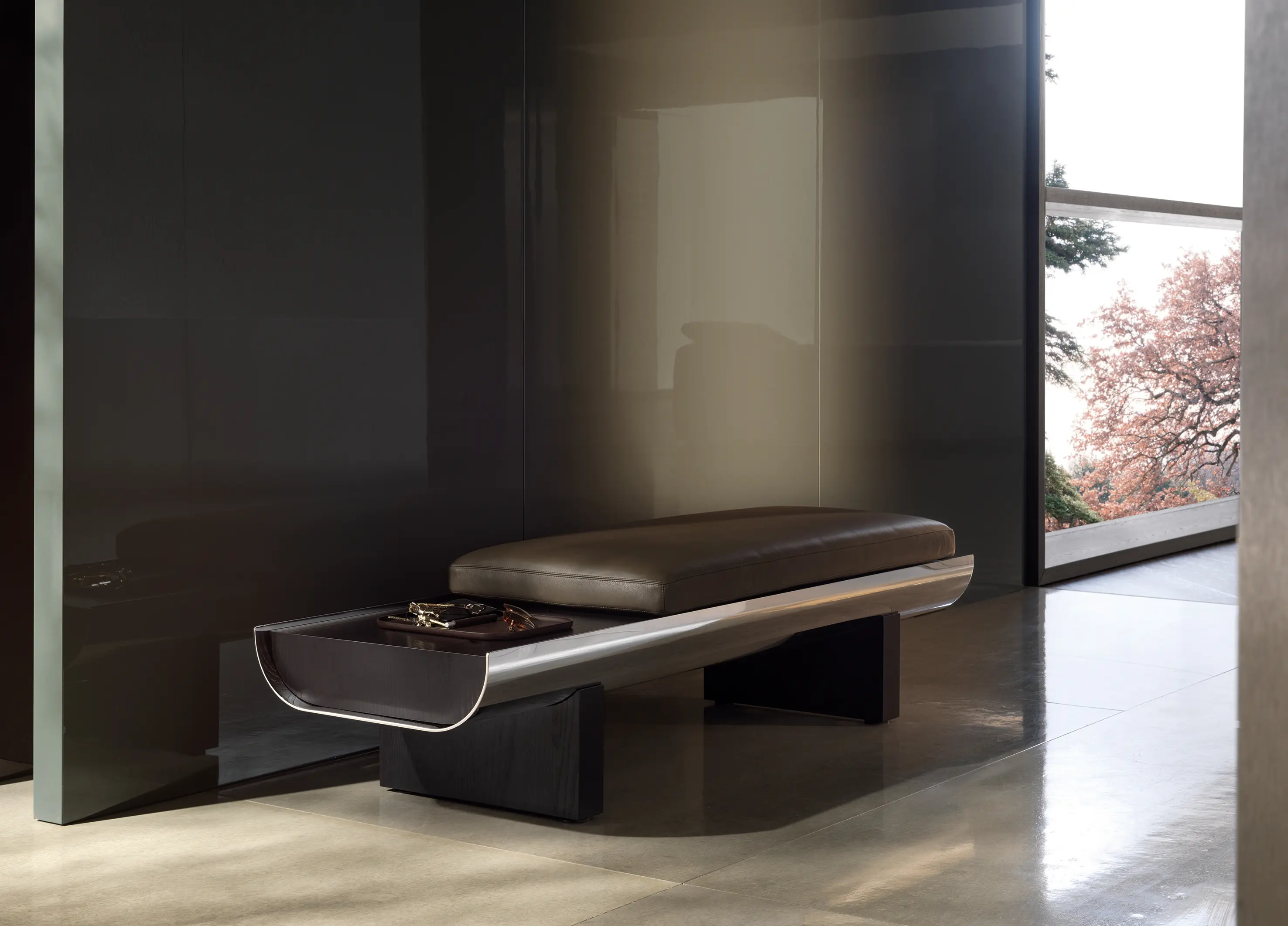 Minotti - Pilotis Bench
