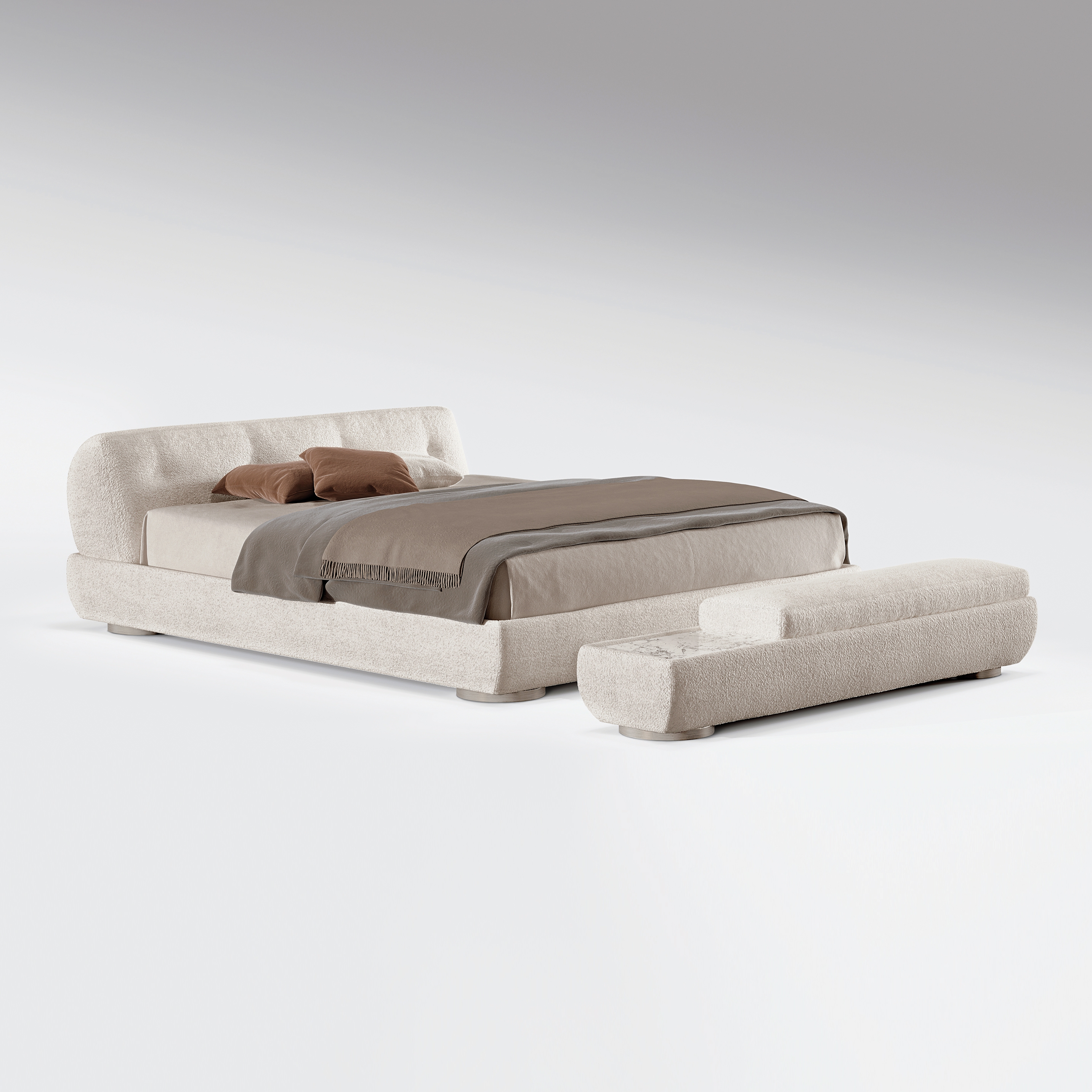 Mostrar el producto Supermoon Bed del fabricante Minotti
