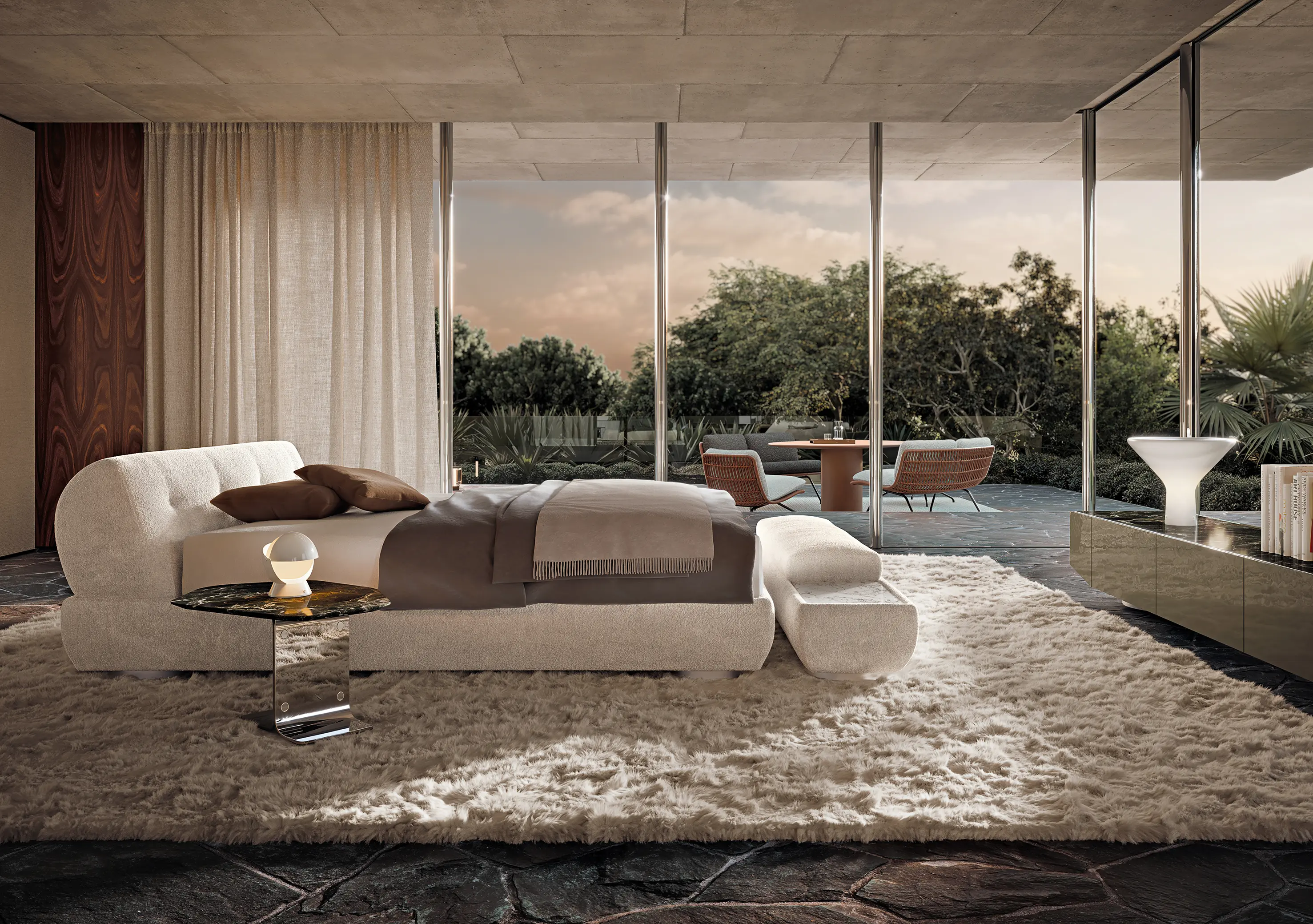 Minotti - Supermoon Bed
