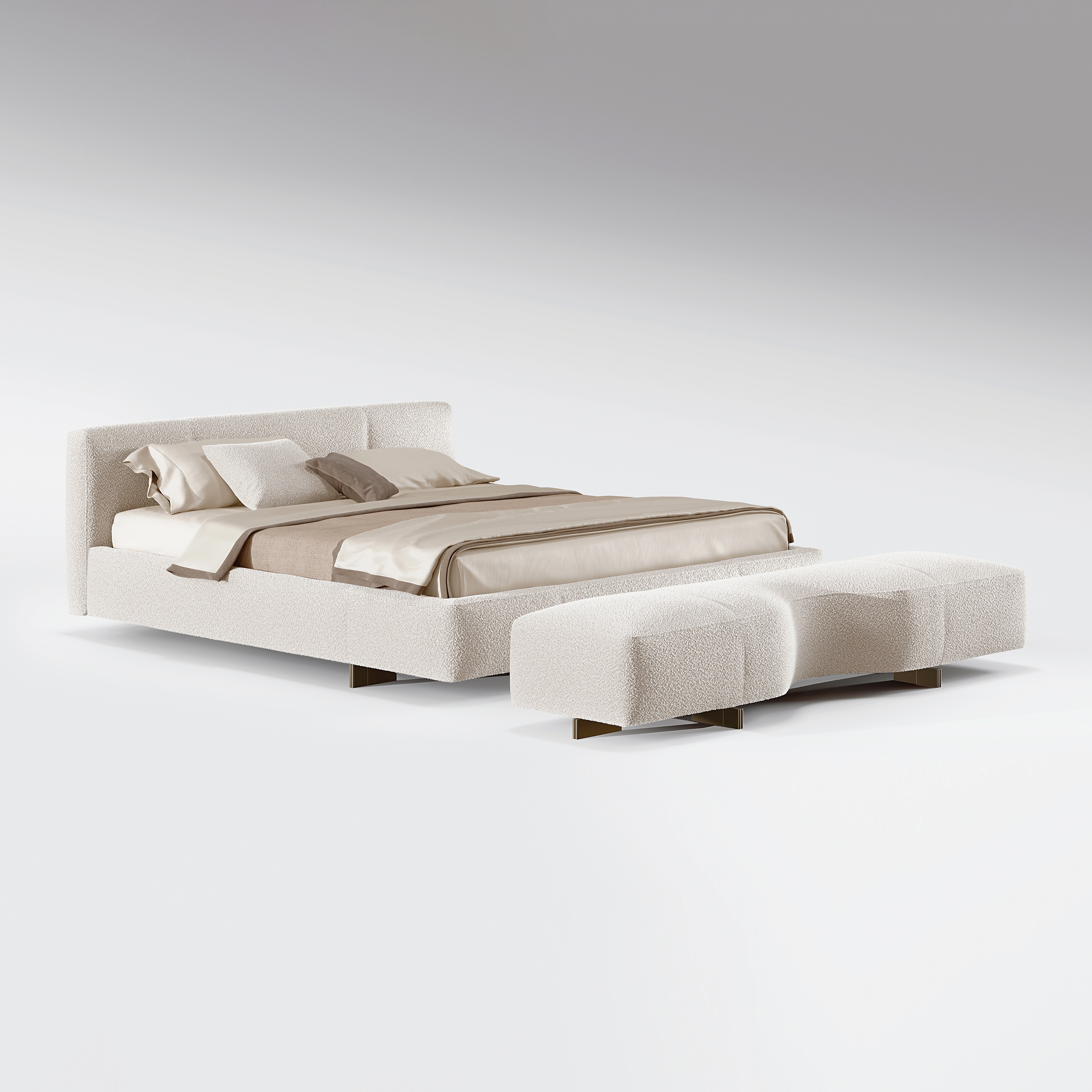 Mostrar el producto Yves Bed del fabricante Minotti