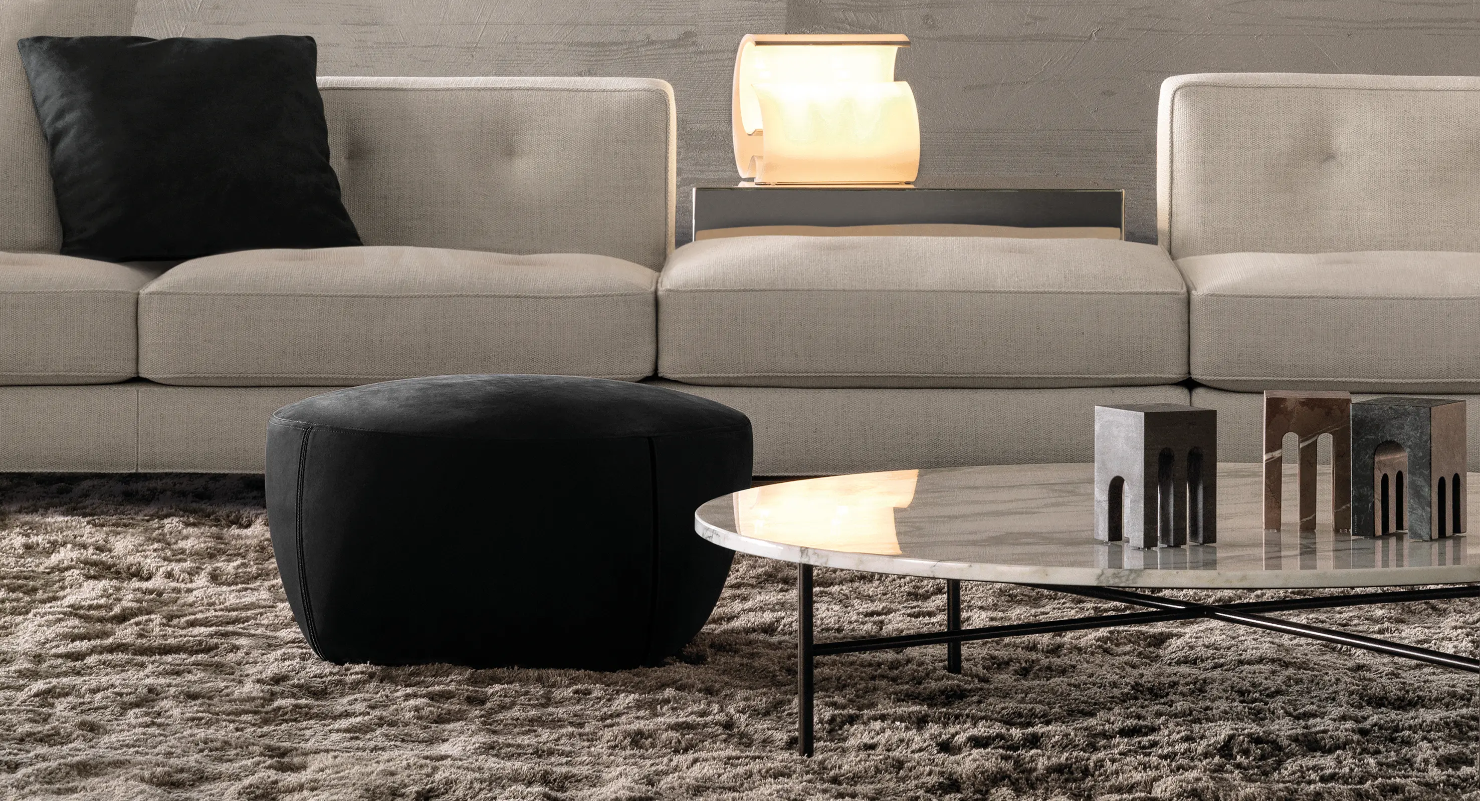 Minotti - Capri Base Ottoman