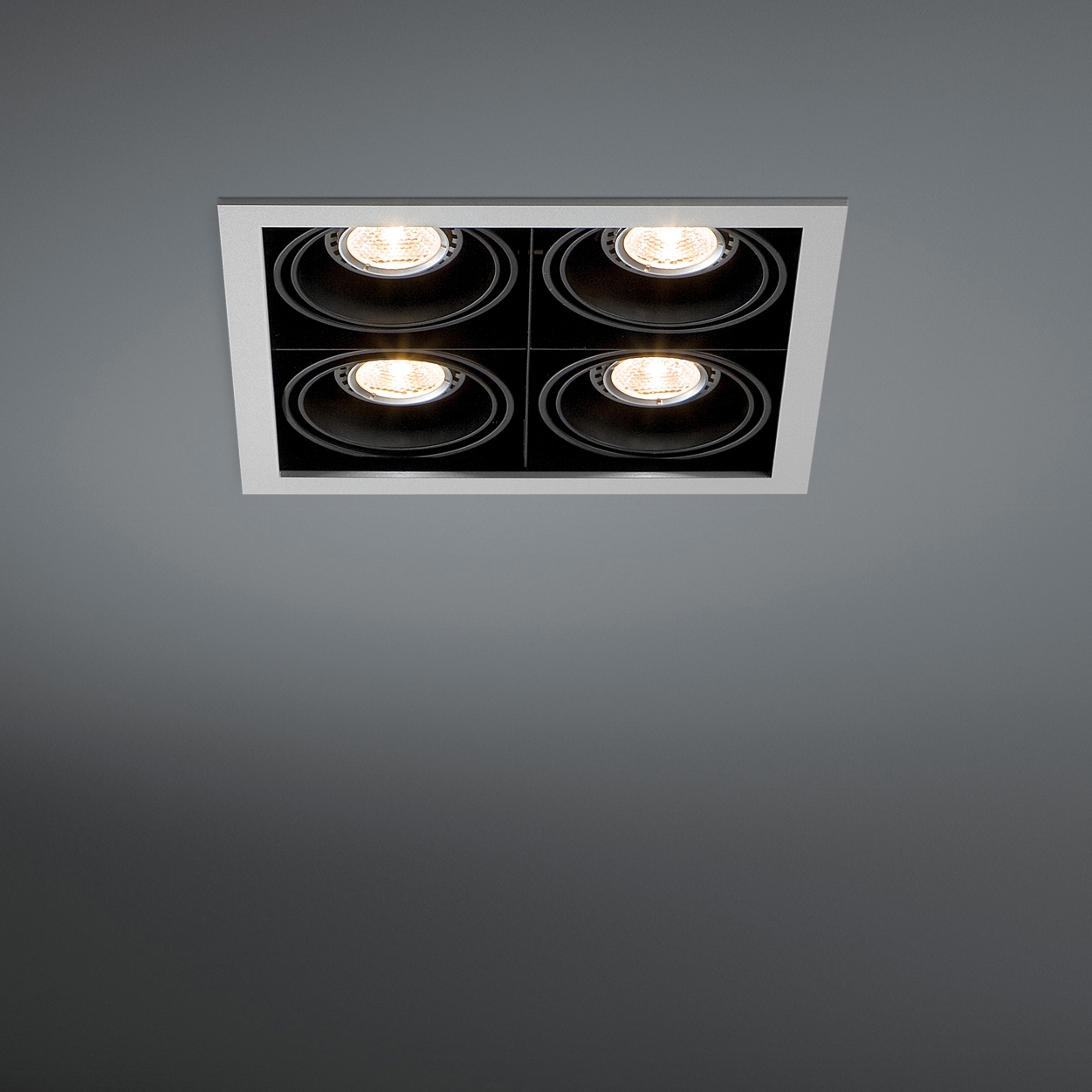 Display product Mini multiple 4x LED retrofit from manufacturer Modular Lighting Instruments