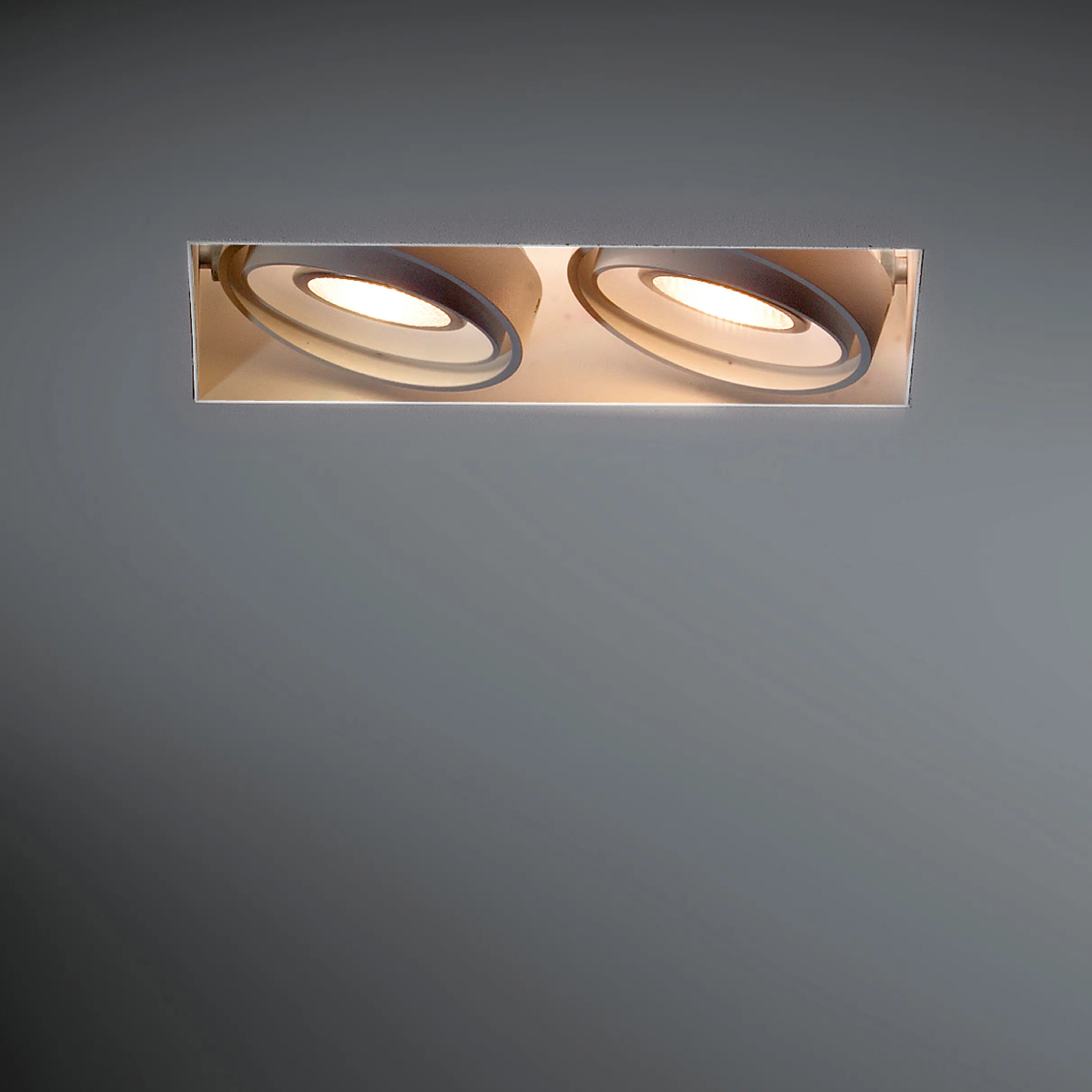 Modular Lighting Instruments - Mini multiple trimless 2x HIPAR GE