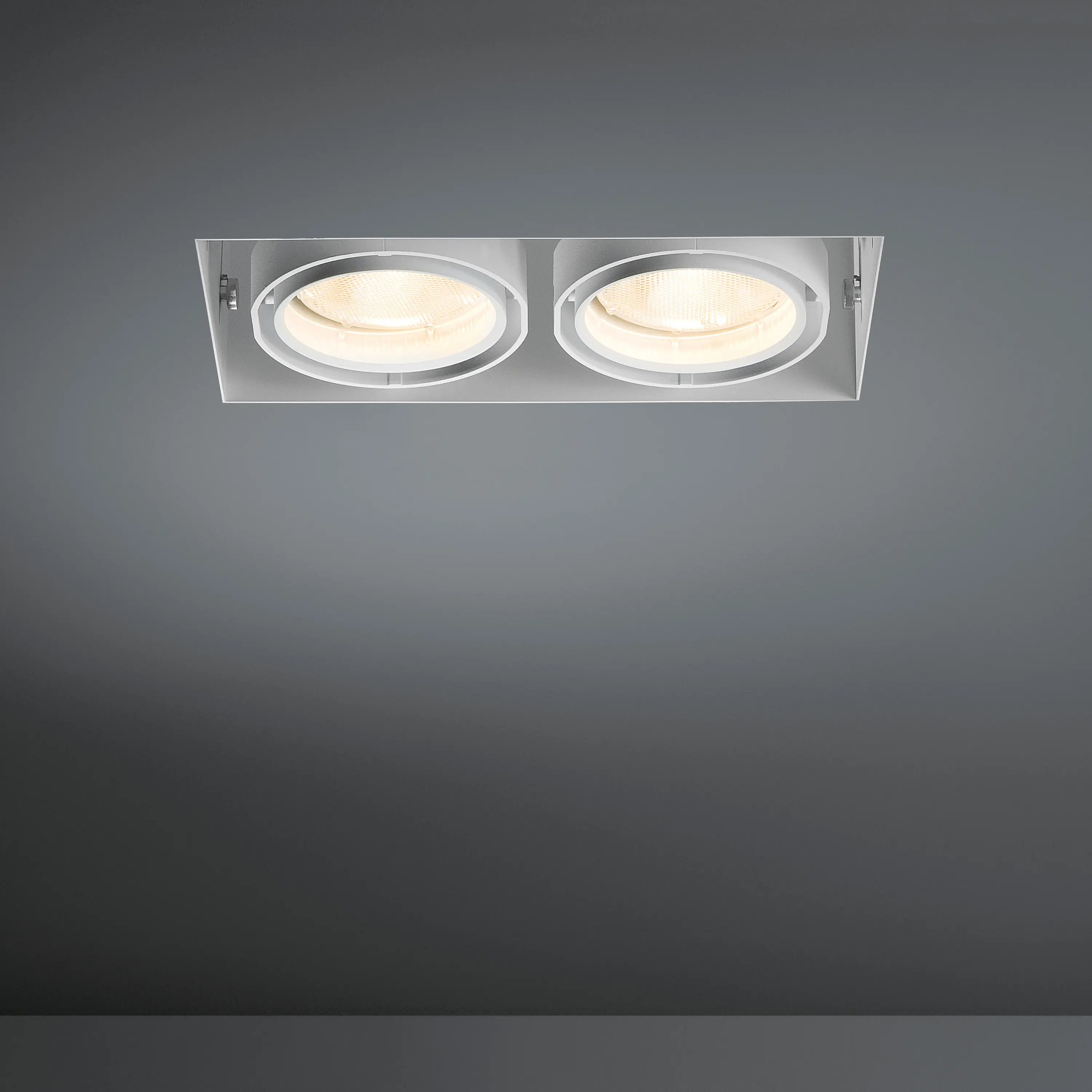 Modular Lighting Instruments - Multiple trimless 2x CDM-T GE