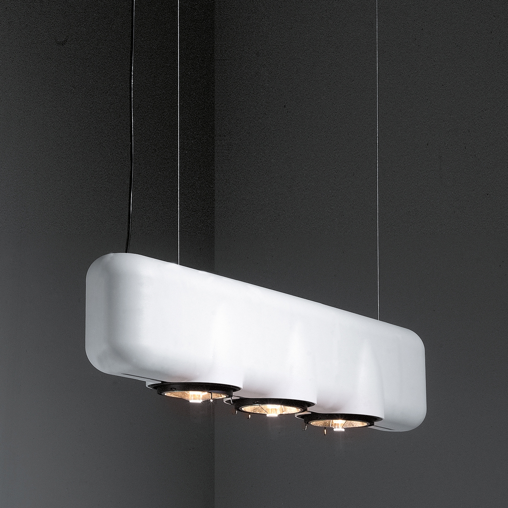Mostra il prodotto U shape suspended 3x AR111 GI del produttore Modular Lighting Instruments
