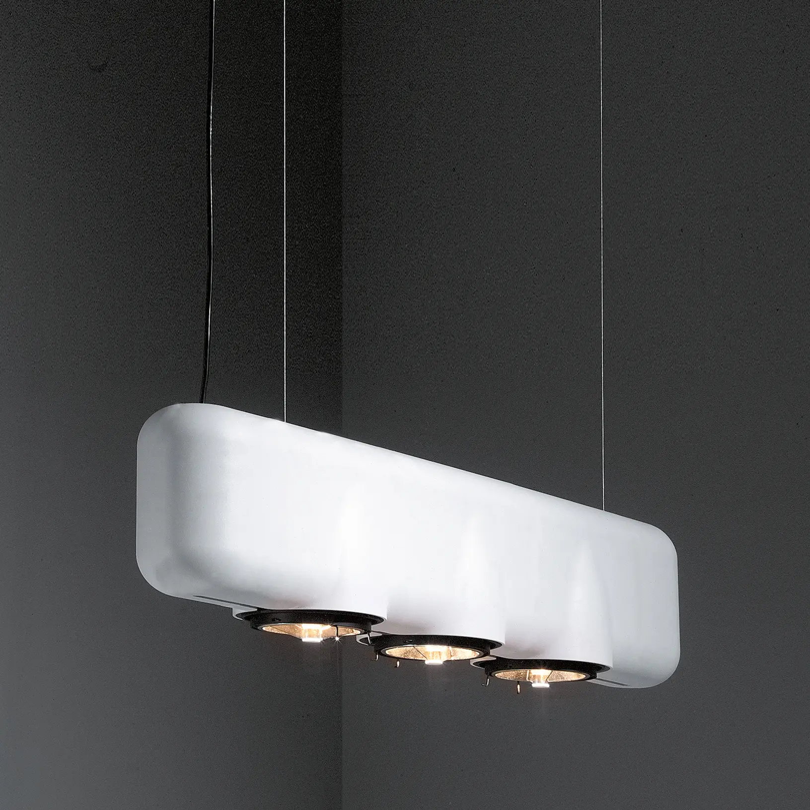 Modular Lighting Instruments - U shape suspended 3x AR111 GI