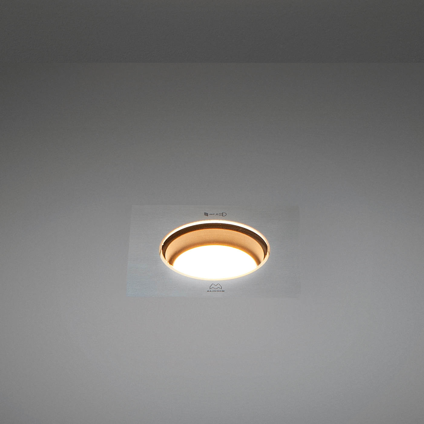 Display product Hipy square 70x70 IP67 LED RG from manufacturer Modular Lighting Instruments