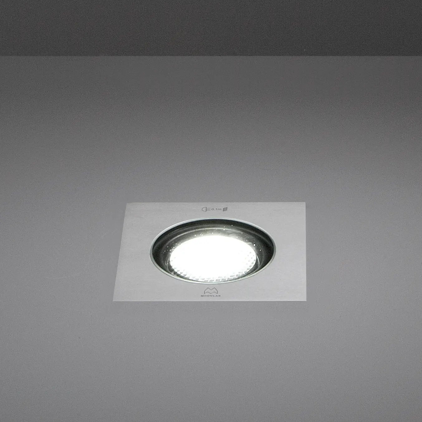 Modular Lighting Instruments - Hipy square 110x110 anti glare IP67 LED GE