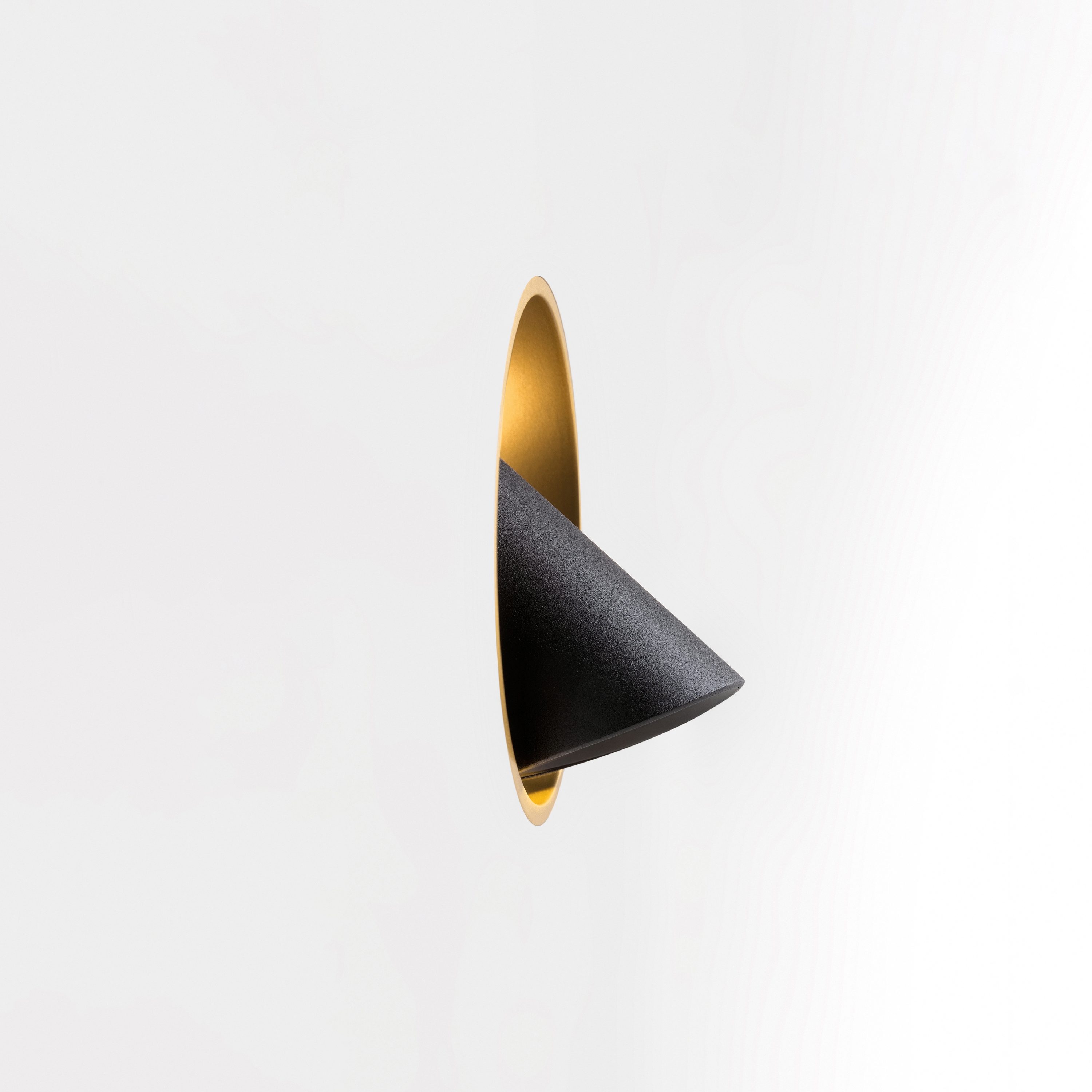 Display product Hollow 115 trimless LED 2700K GE black struc - gold from manufacturer Modular Lighting Instruments