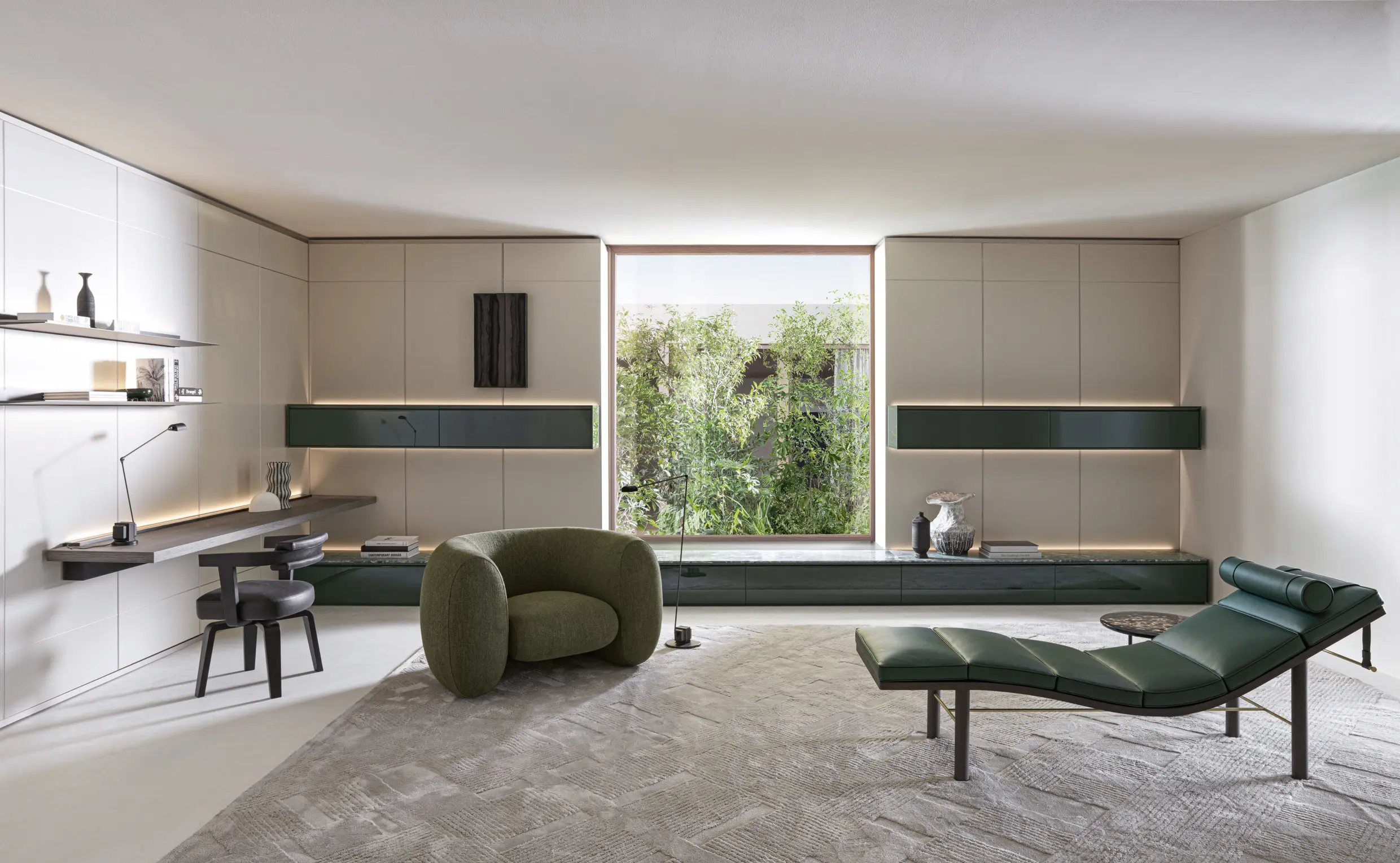 Molteni & C - Pass-Word Evolution | Living System And Bookshelf
