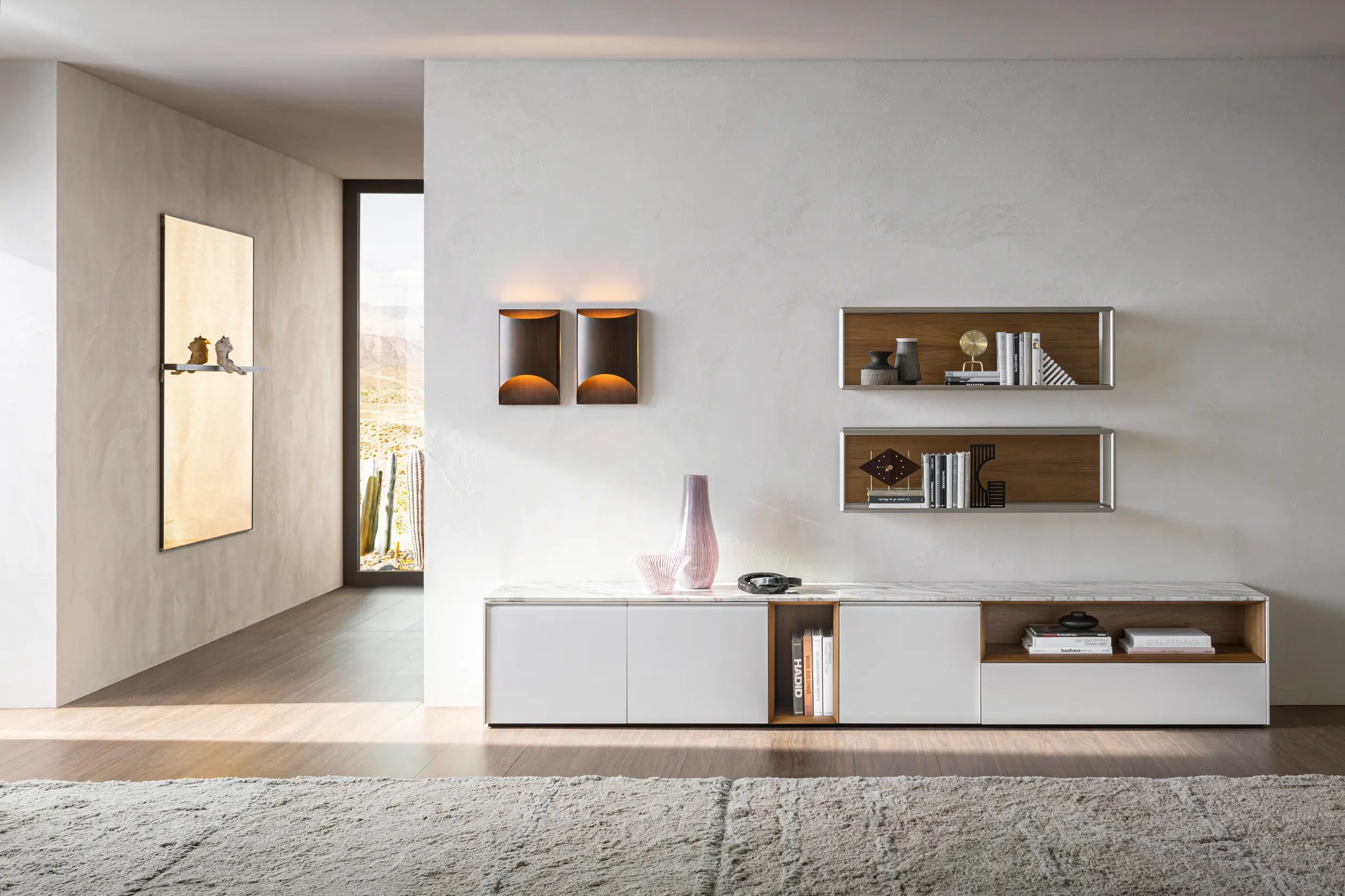 Molteni & C - Pass-Word Evolution | Living System And Bookshelf