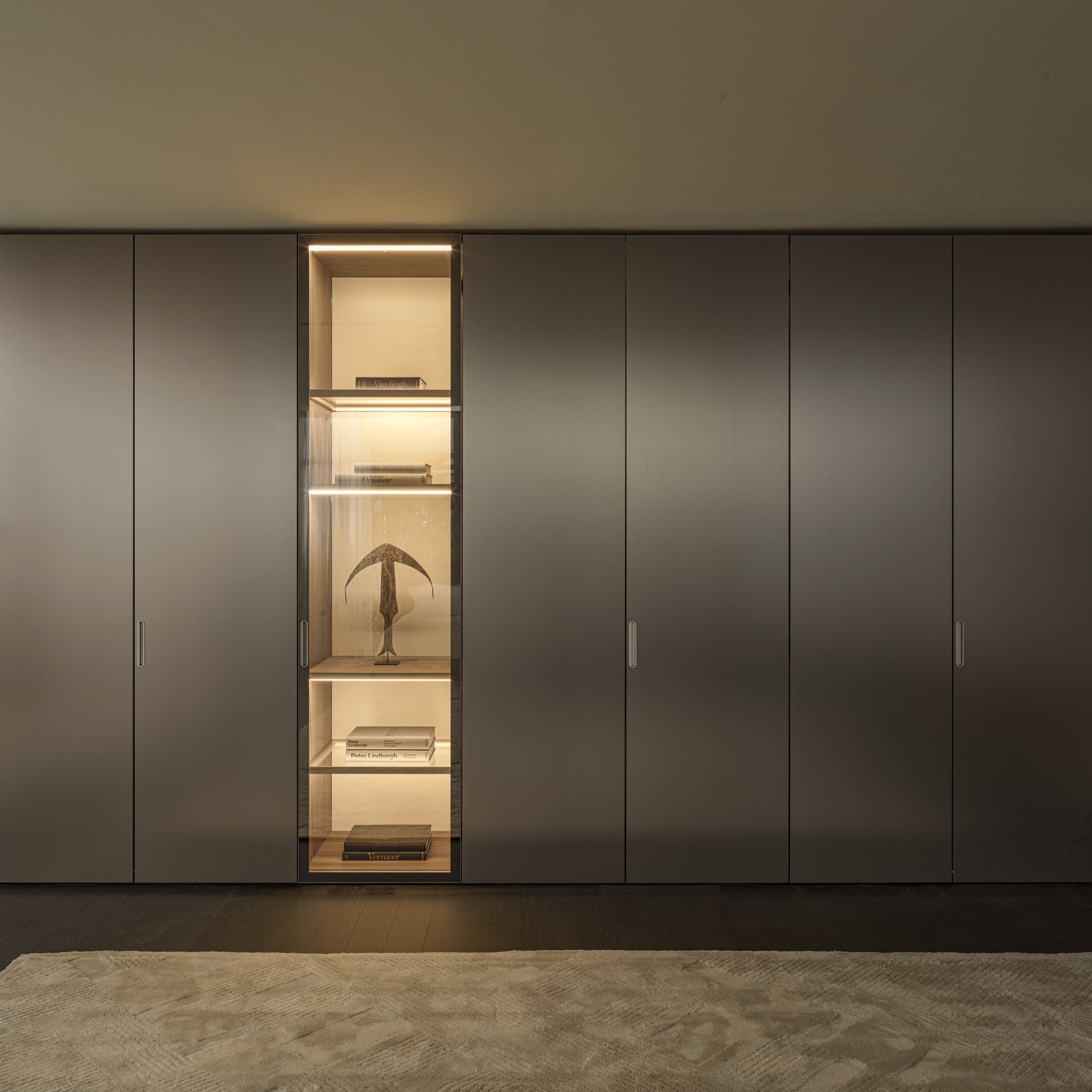 Display product Gliss Master Linear Doors | Wardrobe from manufacturer Molteni & C