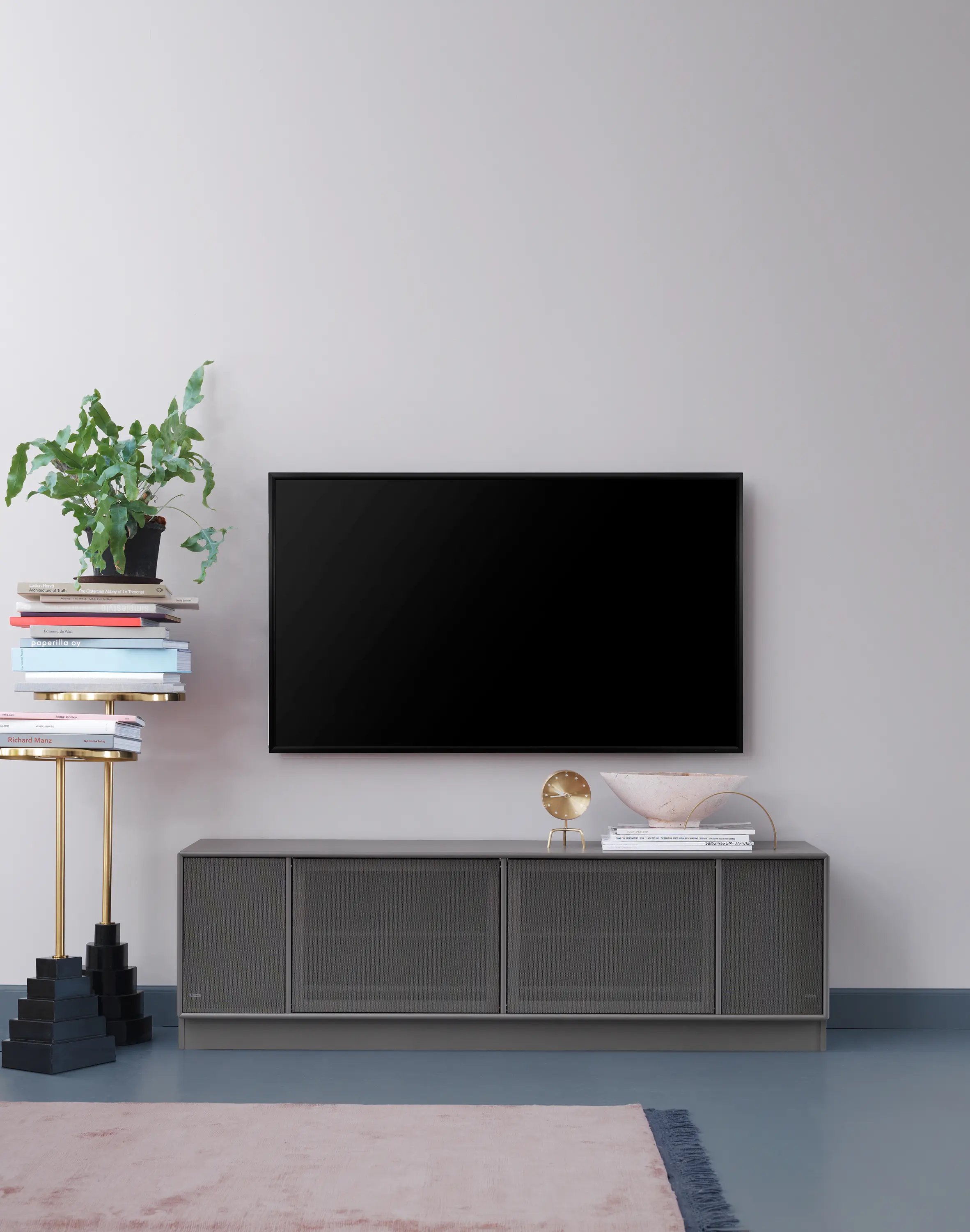 Montana Furniture - TV & SOUND | Hi-Fi regalsystem – Beispiel mit Sockel