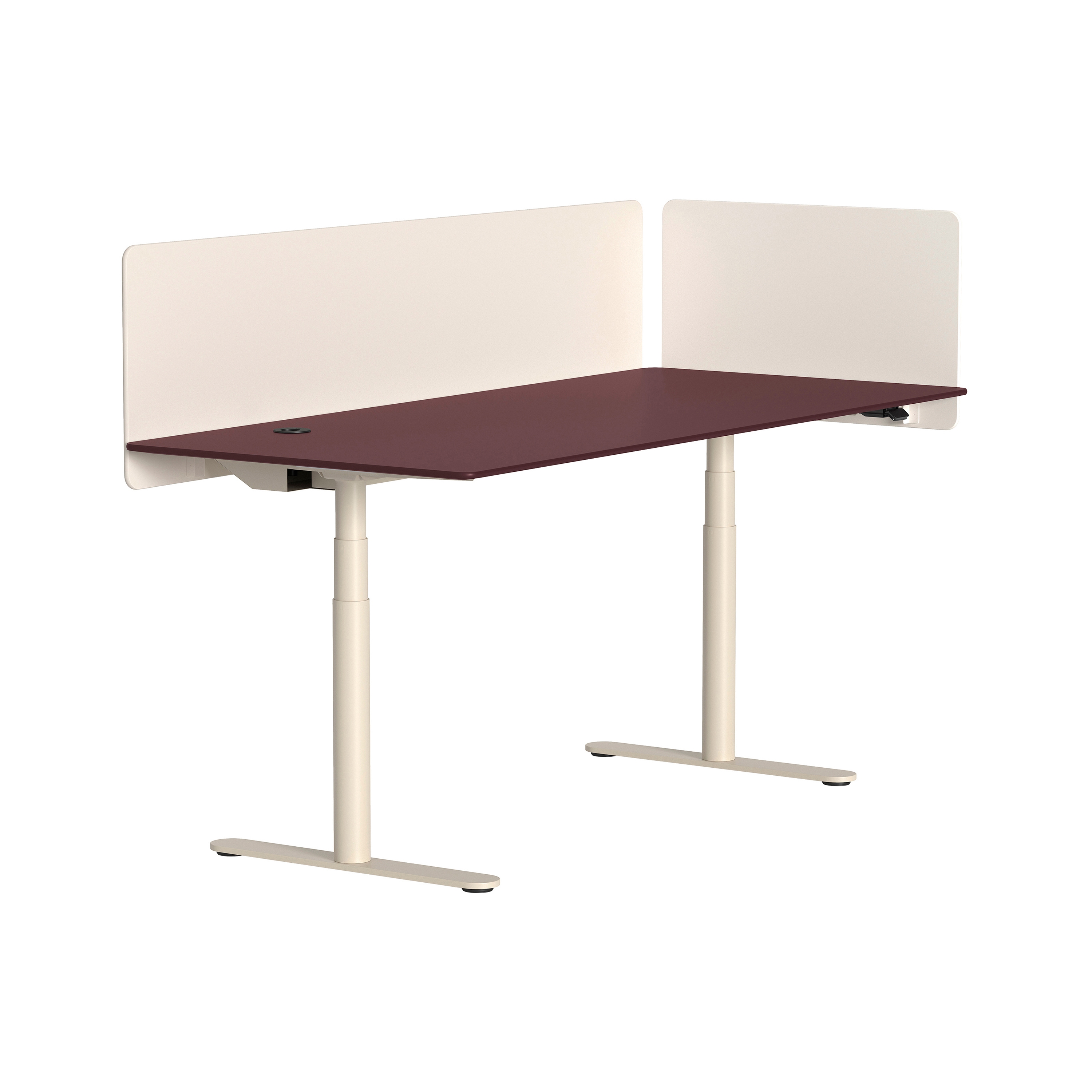 Display product Acoustic privacy screen | HiLow table component from manufacturer Montana Furniture