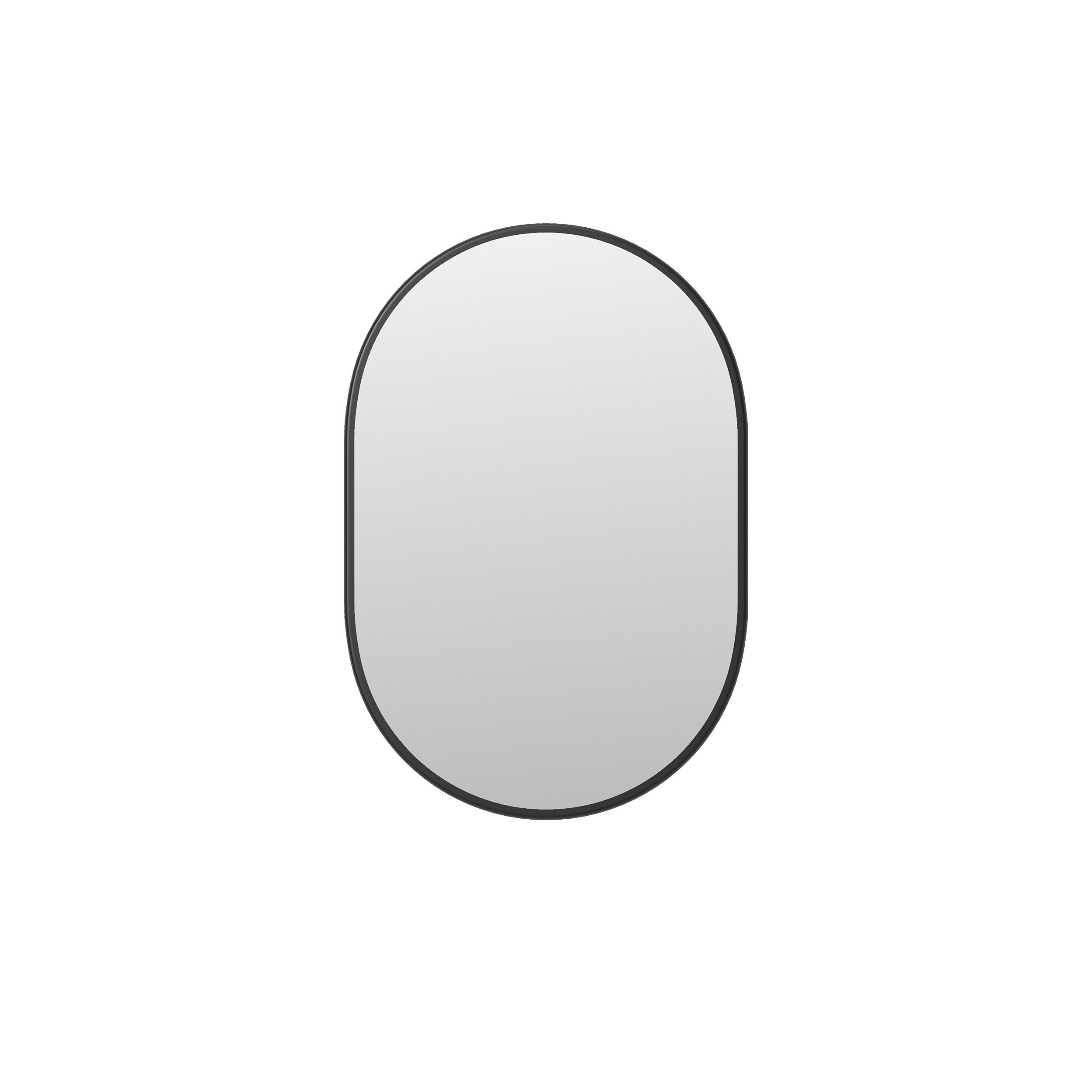 Oval Mirror | Black