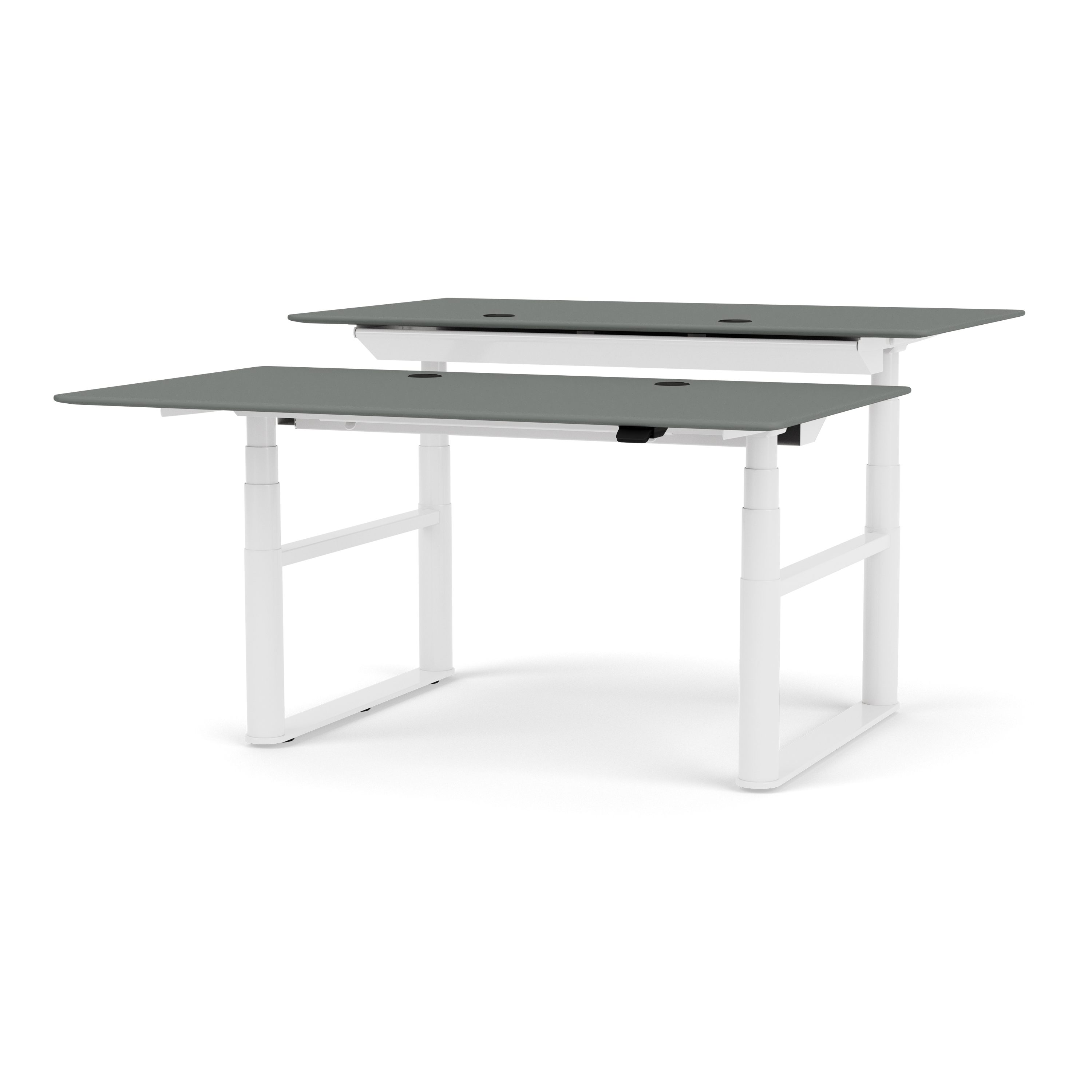 Display product HiLow Double – height-adjustable desk with double frame | Montana Furniture from manufacturer Montana Furniture