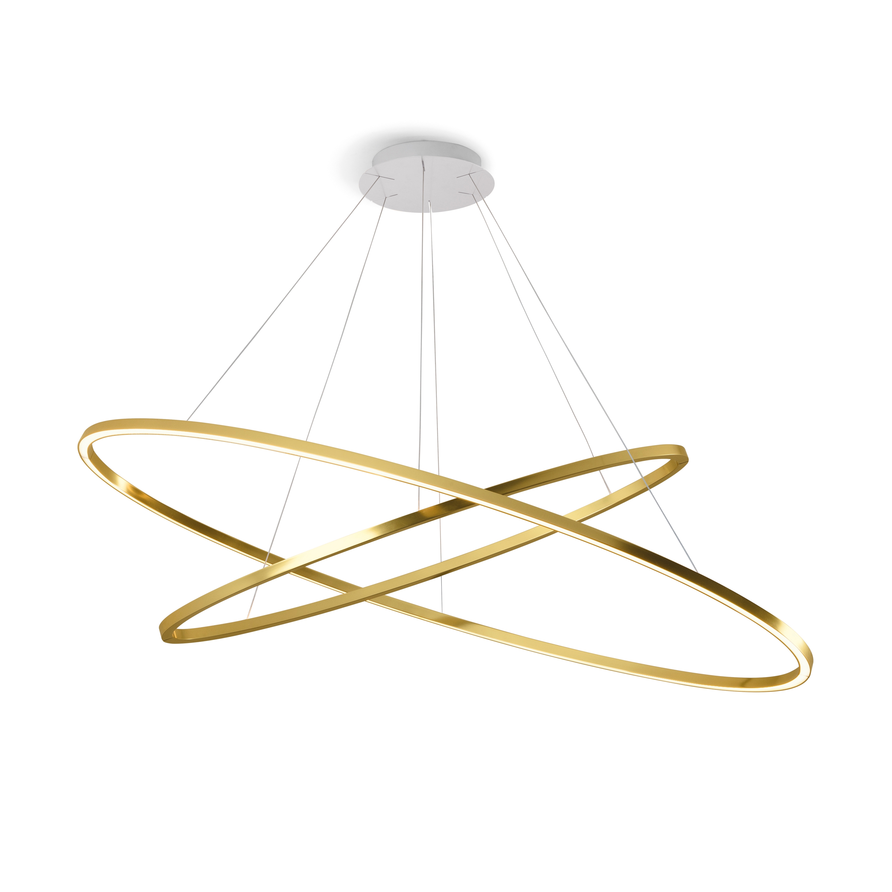Ellisse Pendant Double
