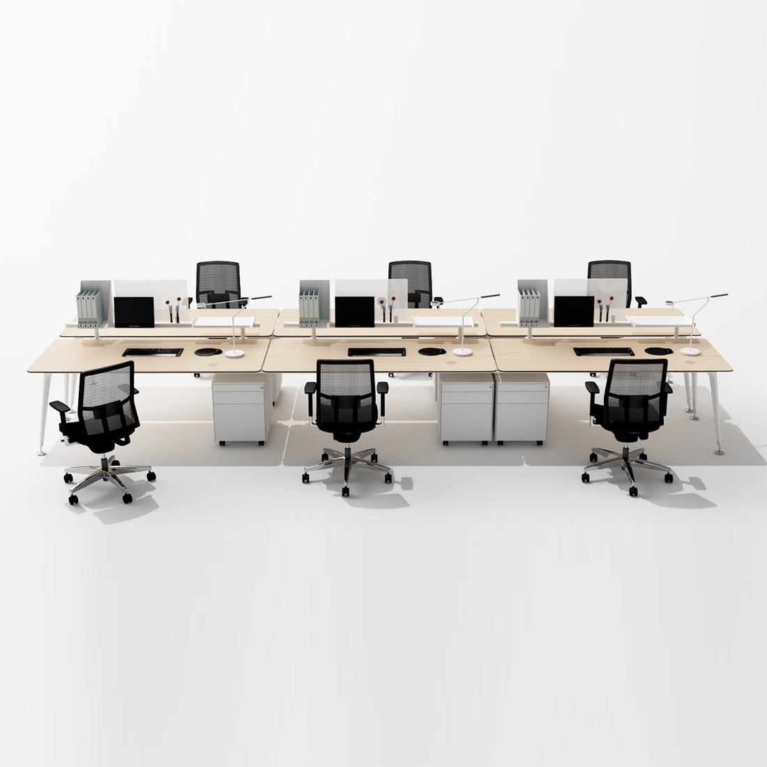 Display product U too Six Fold Desk from manufacturer Nurus