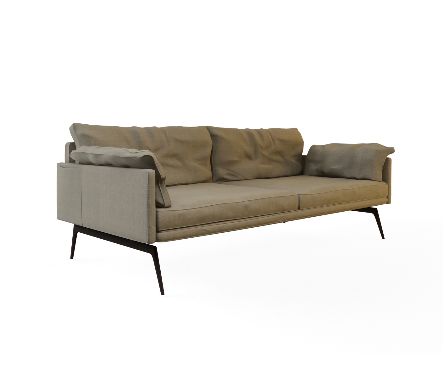Display product Tan Double Sofa from manufacturer Nurus