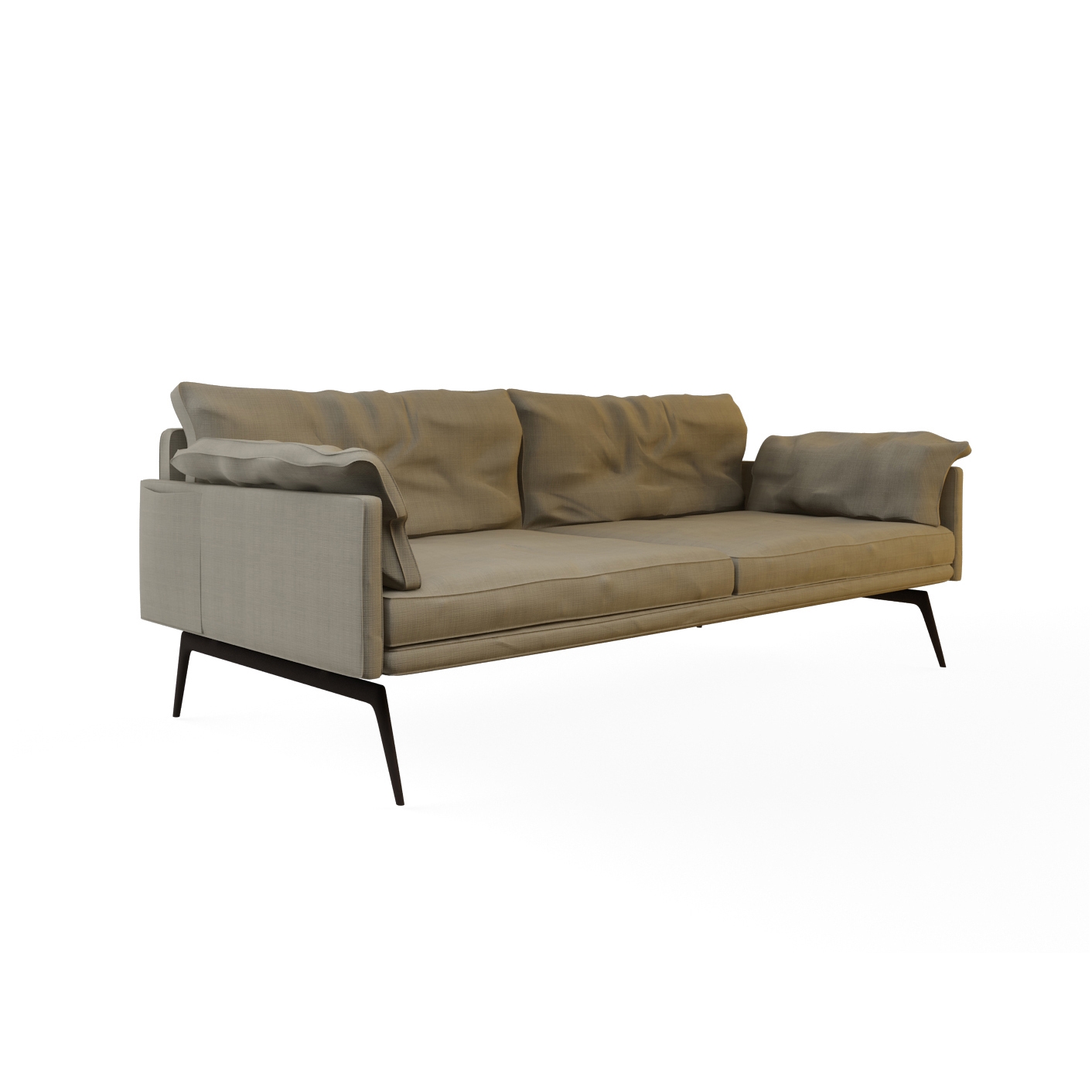 Display product Tan Double Sofa from manufacturer Nurus