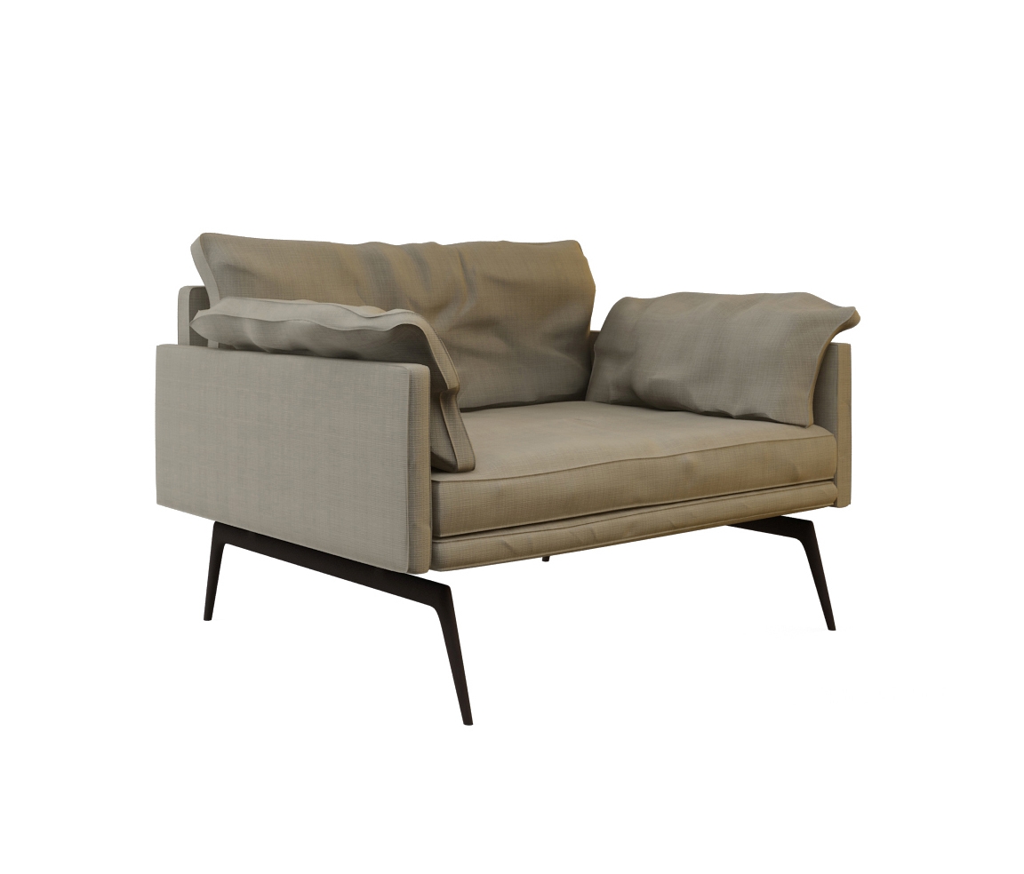 Display product Tan Single Sofa from manufacturer Nurus