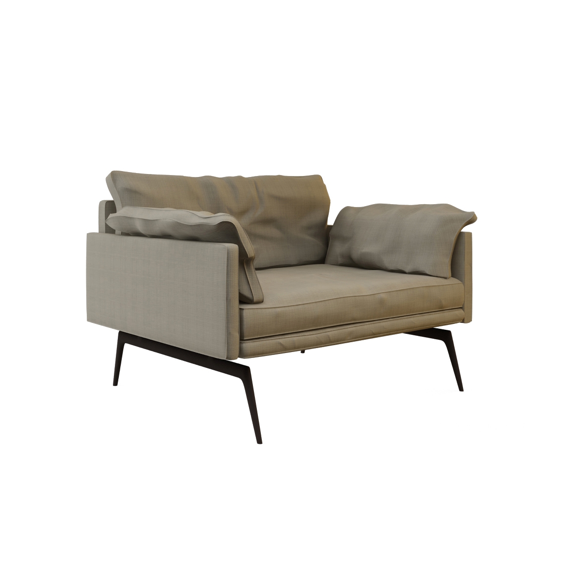 Display product Tan Single Sofa from manufacturer Nurus