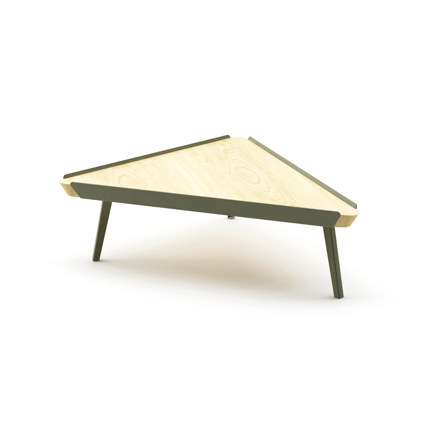 Display product Edgar Triangle Coffee Table from manufacturer Nurus