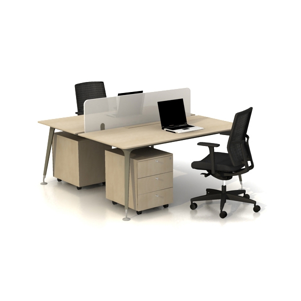 Display product U too Double Desk from manufacturer Nurus