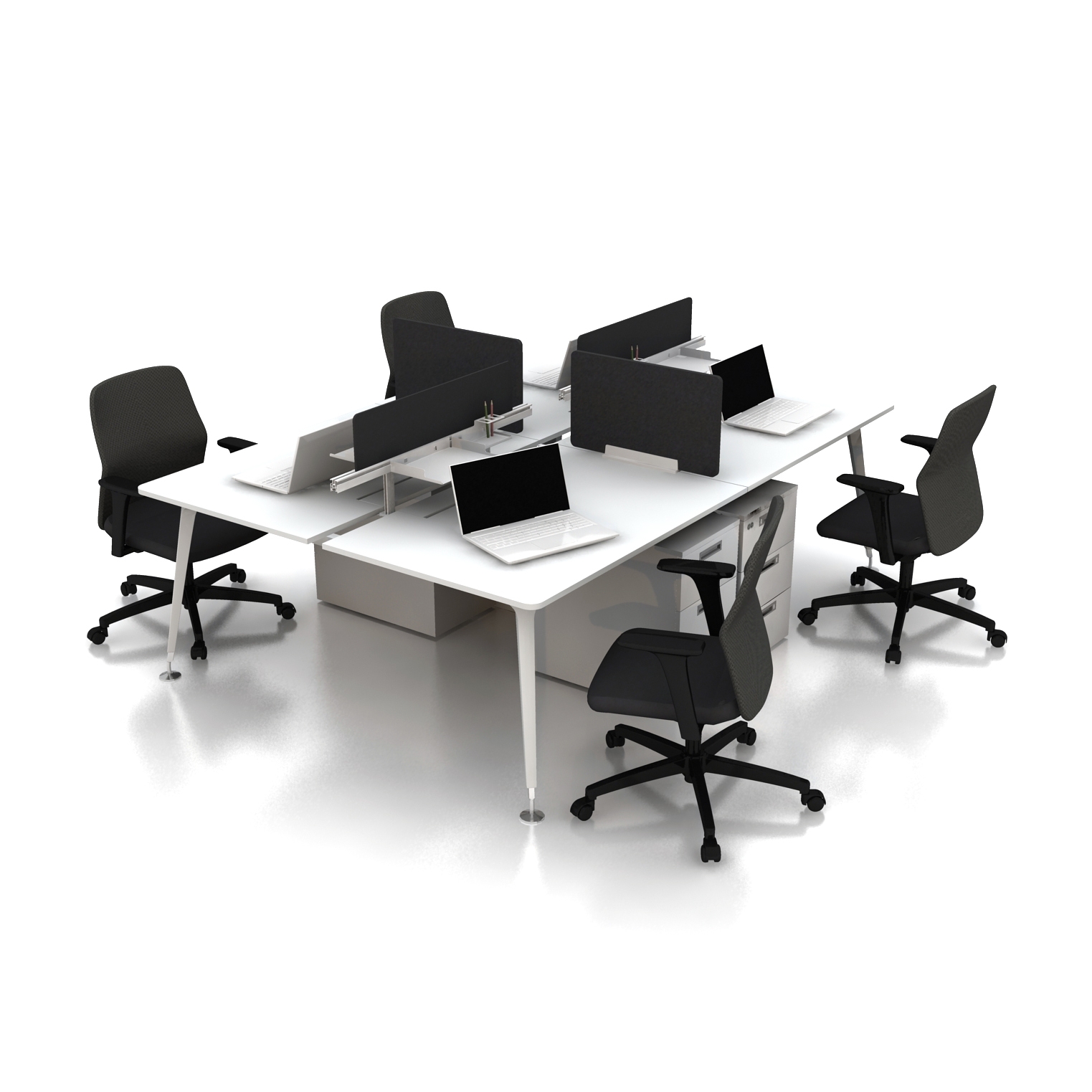 Display product U too Quadro Desk from manufacturer Nurus