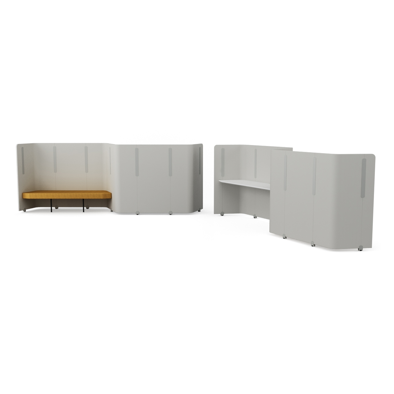 Mostrar el producto Isola Angled Panel del fabricante Nurus