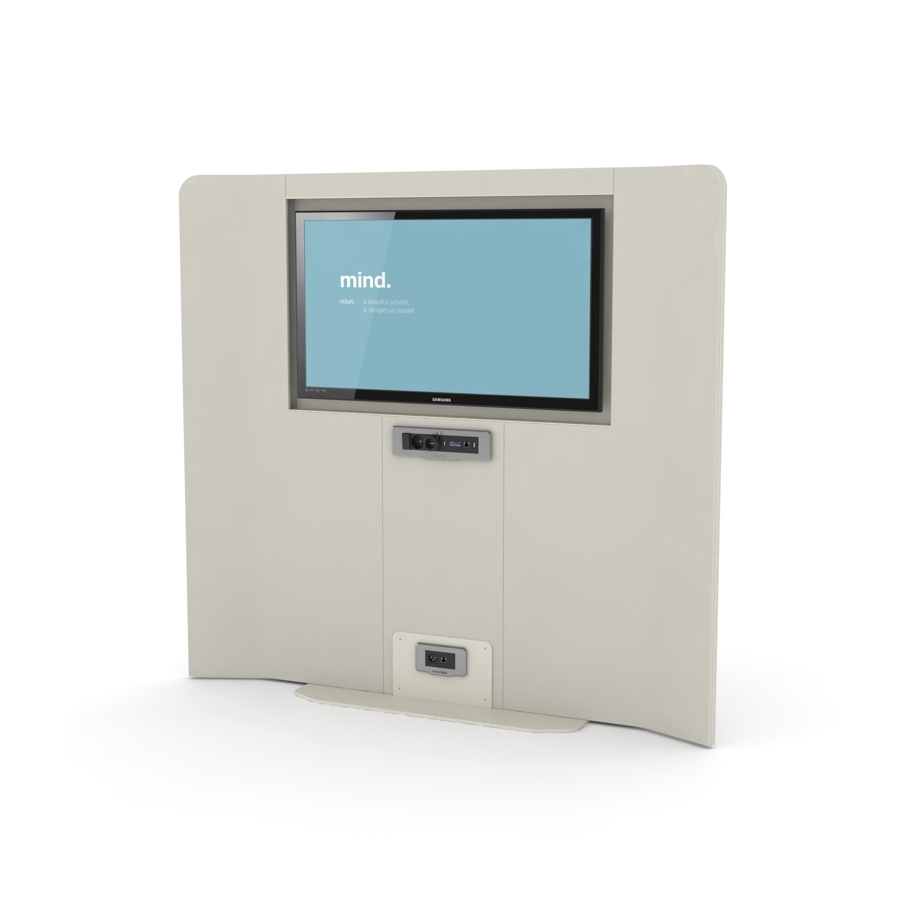 Display product Isola Media Wall from manufacturer Nurus