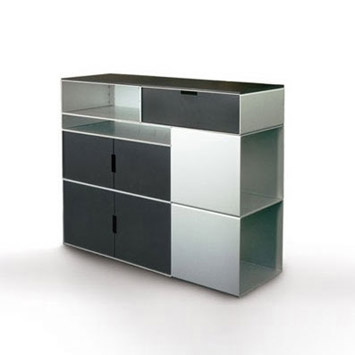 Afficher le produit Bookcase 429 [System Furniture T71] du fabricant Patrick Lindon