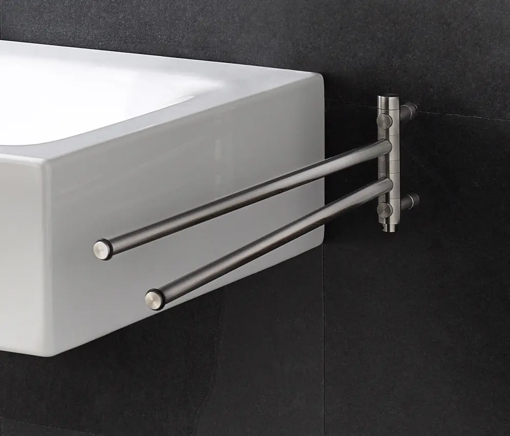 PHOS Design - Swivel double towel rail for two towels