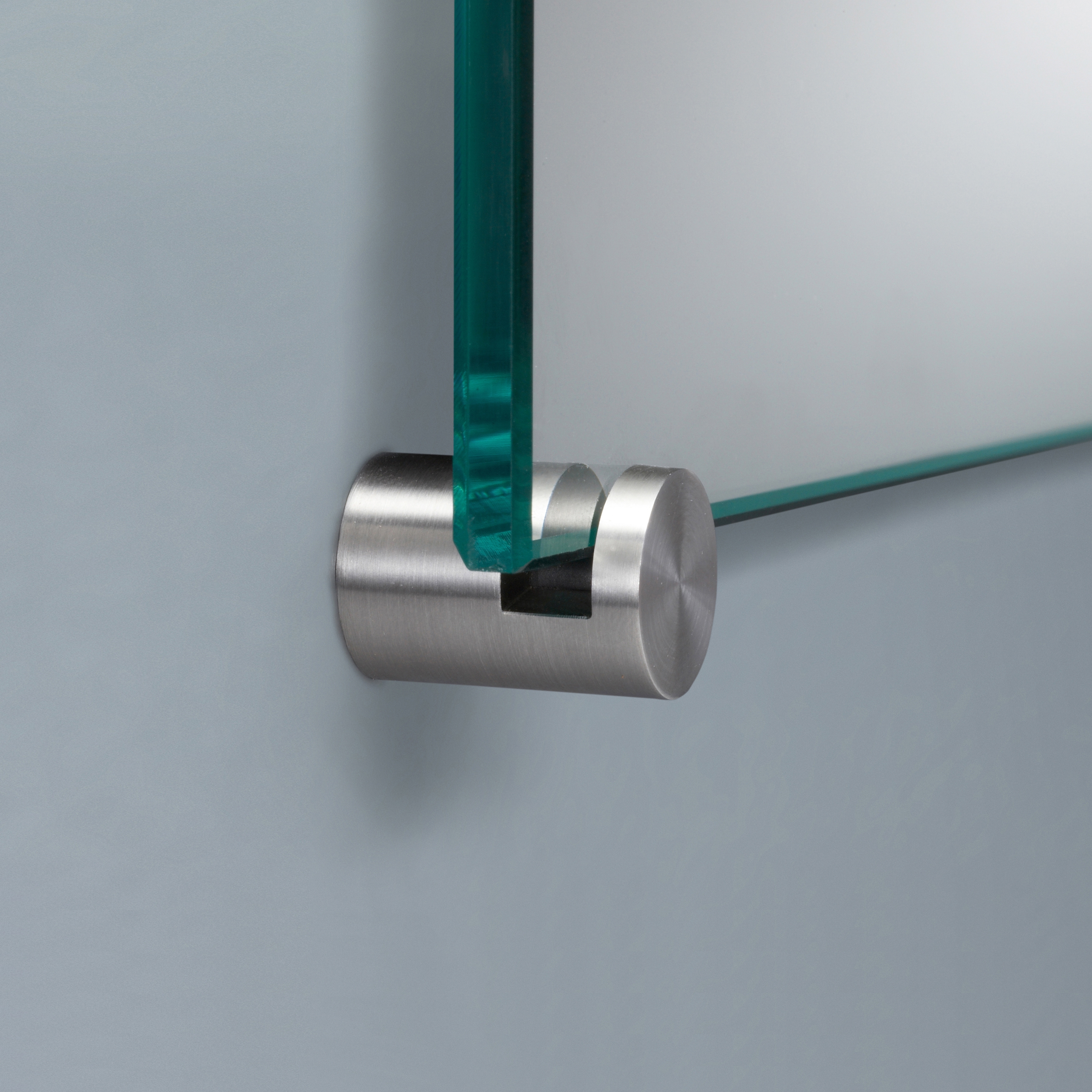Mostra il prodotto Supporto in acciaio inox per specchi da 6 mm con fissaggio nascosto del produttore PHOS Design