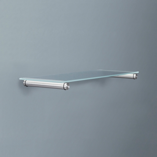 Display product Shelf support for glass and wooden shelves, screwed, length 12 cm from manufacturer PHOS Design