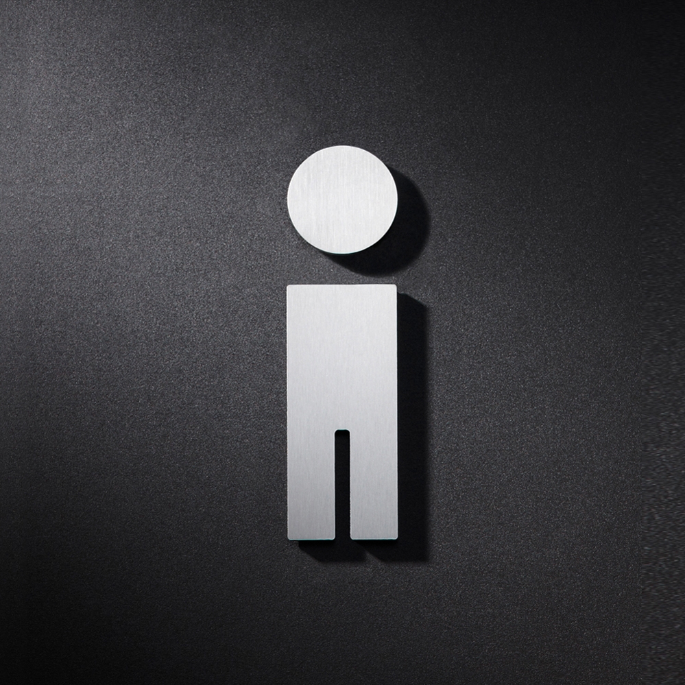 Produkt WC Piktogramm Herren des Herstellers PHOS Design anzeigen