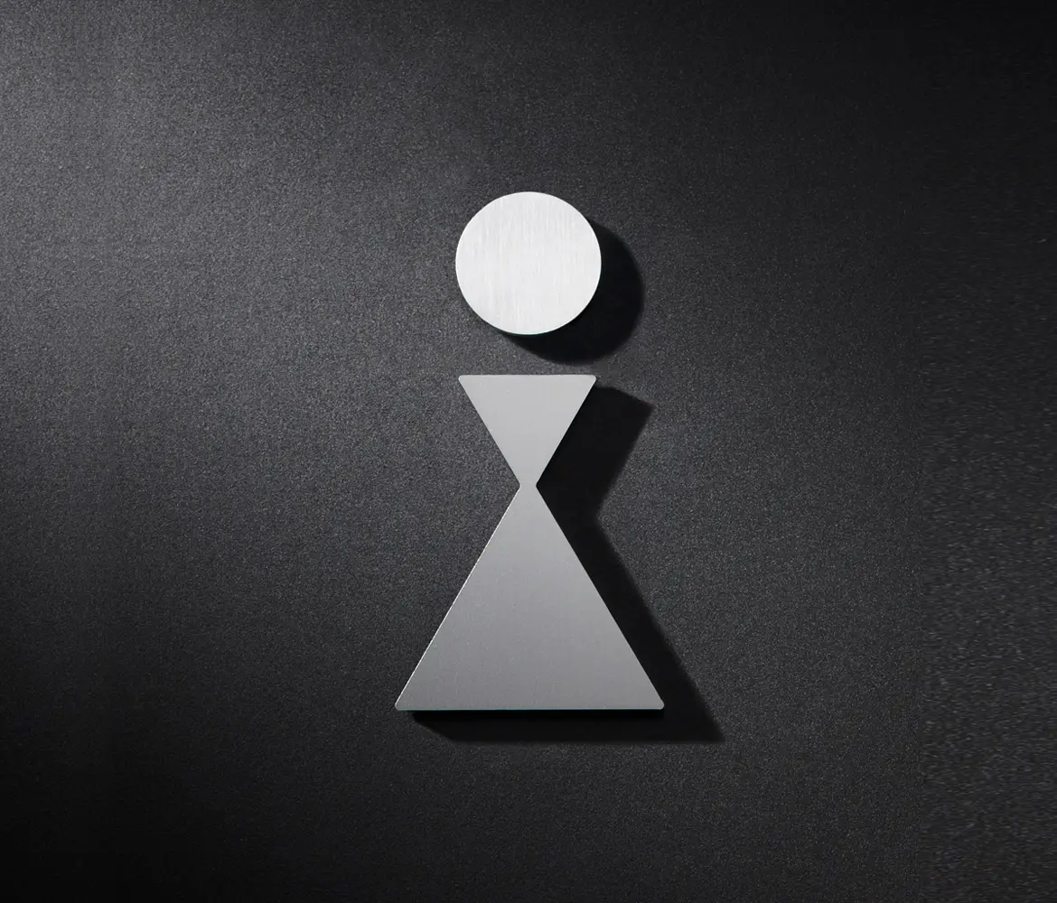 PHOS Design - WC pictogram ladies